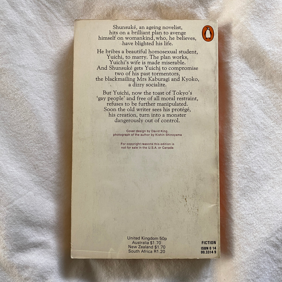 Forbidden Colours by Yukio Mishima