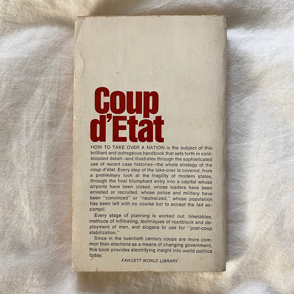 Coup d’État by Edward Luttwak