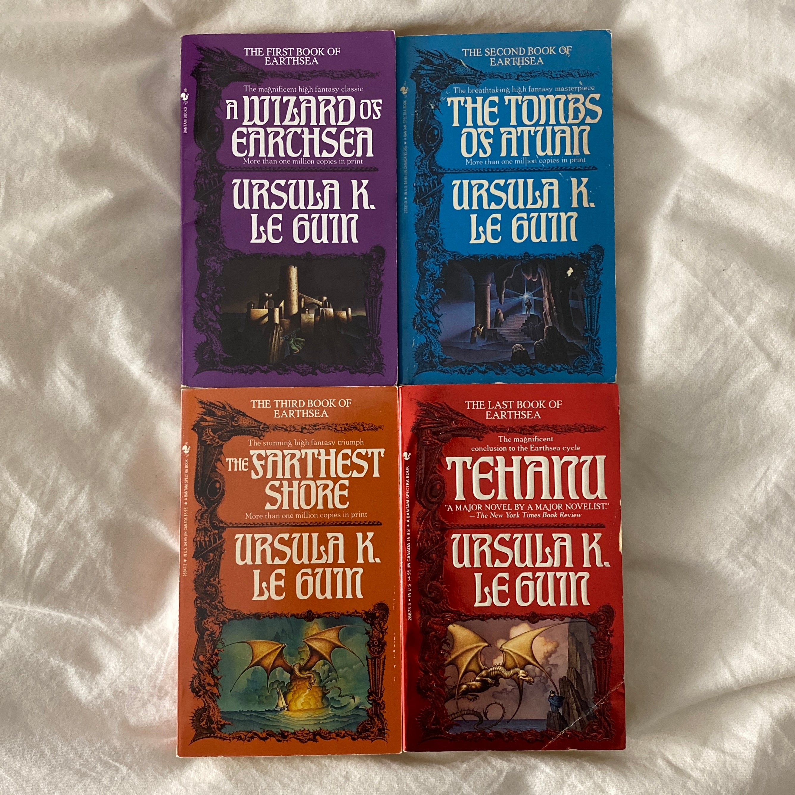 Earthsea set by Ursula K. Le Guin