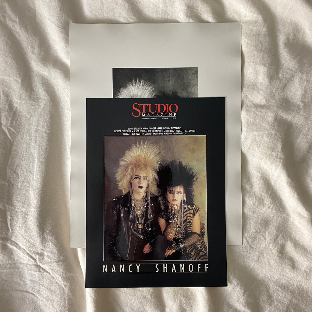 Nancy Shanoff promo and photo print