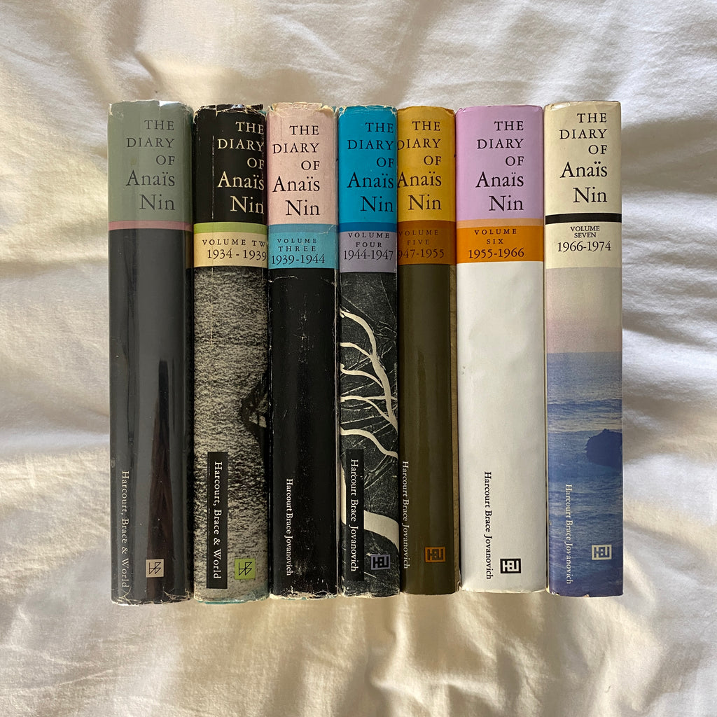 The Diary of Anais Nin Seven Volume Set