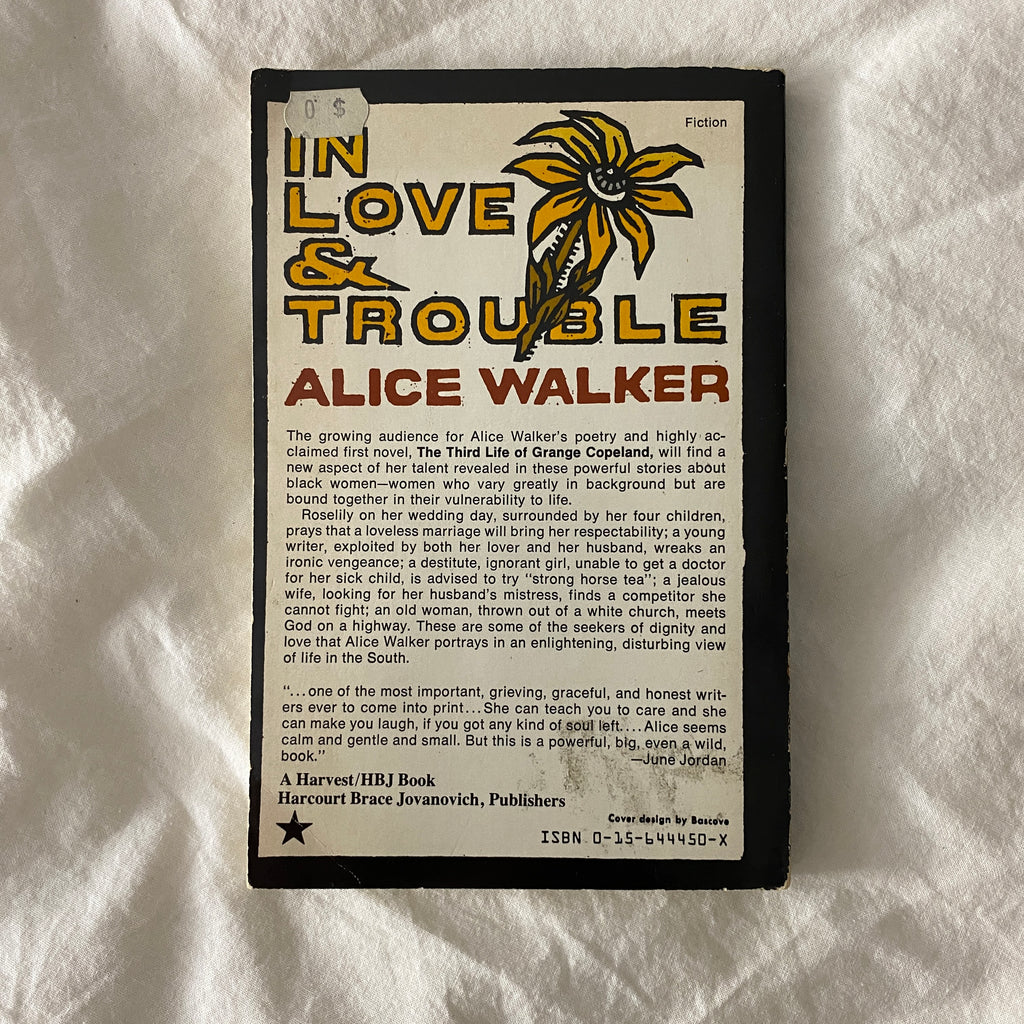 In Love & Trouble by Alice Walker
