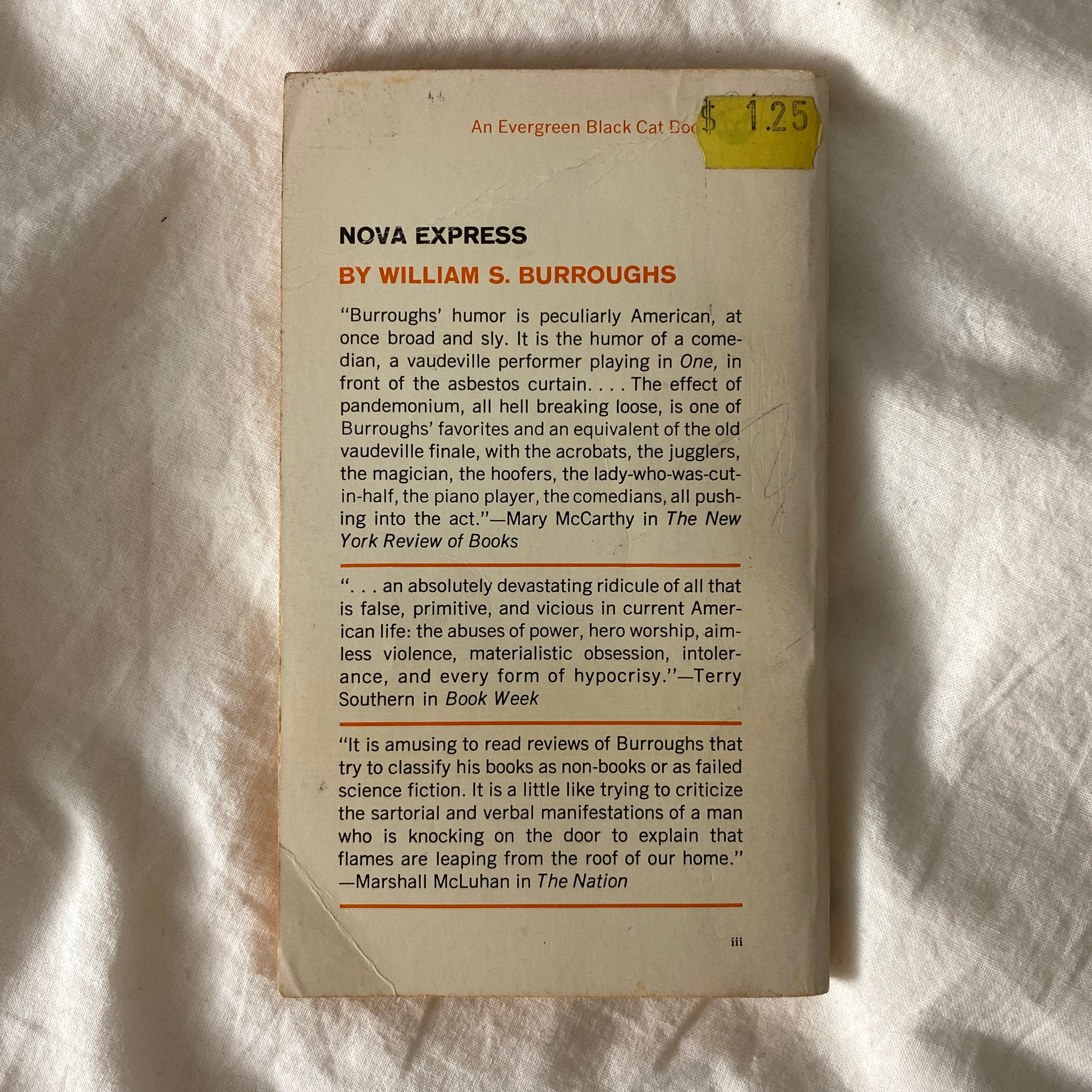 Nova Express by William S. Burroughs
