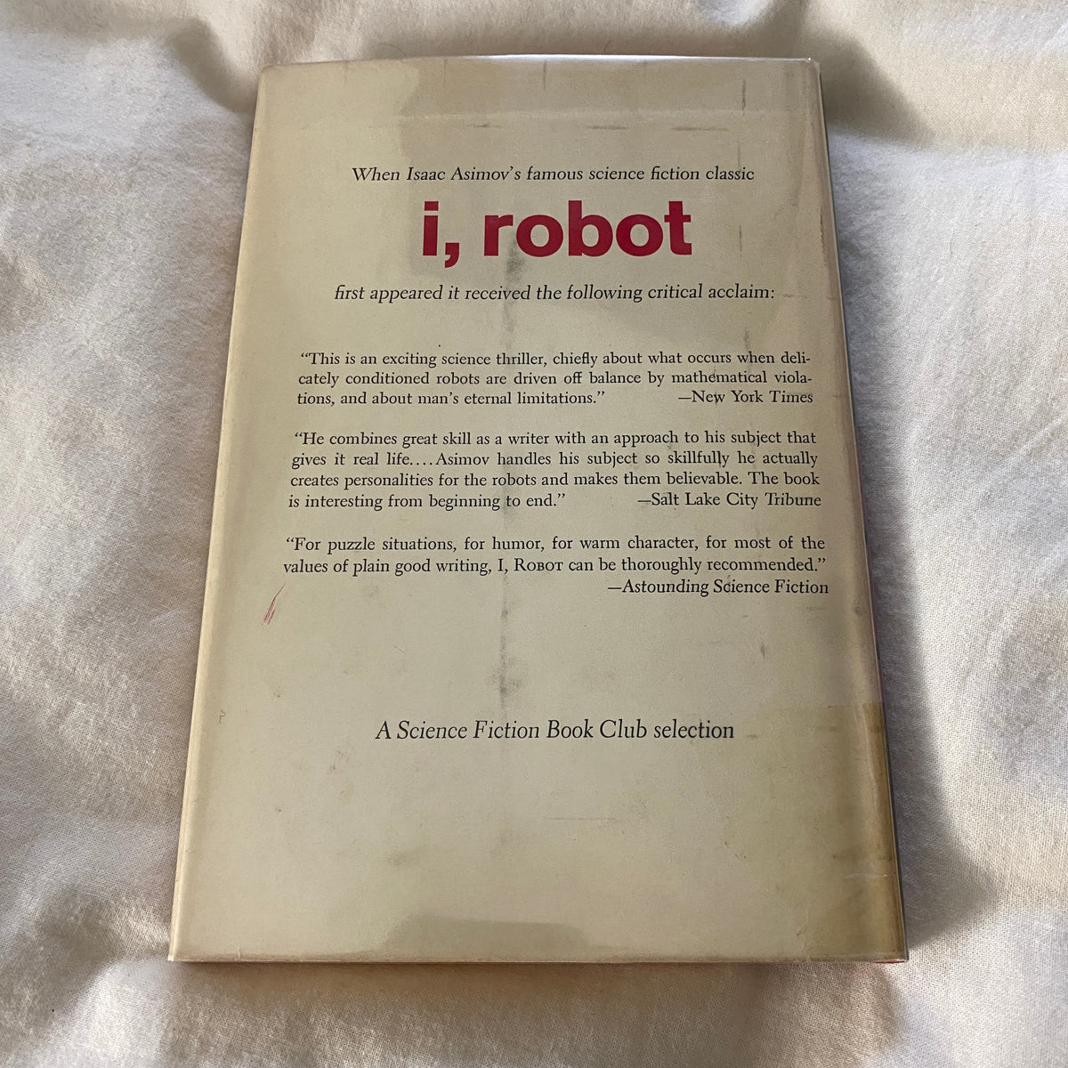 I, Robot by Isaac Asimov