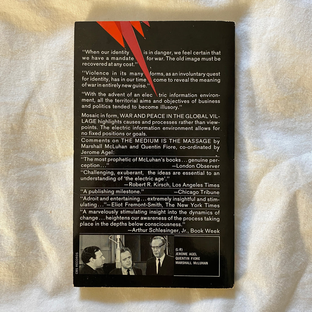 War and Peace by Marshall McLuhan and Quentin Fiore