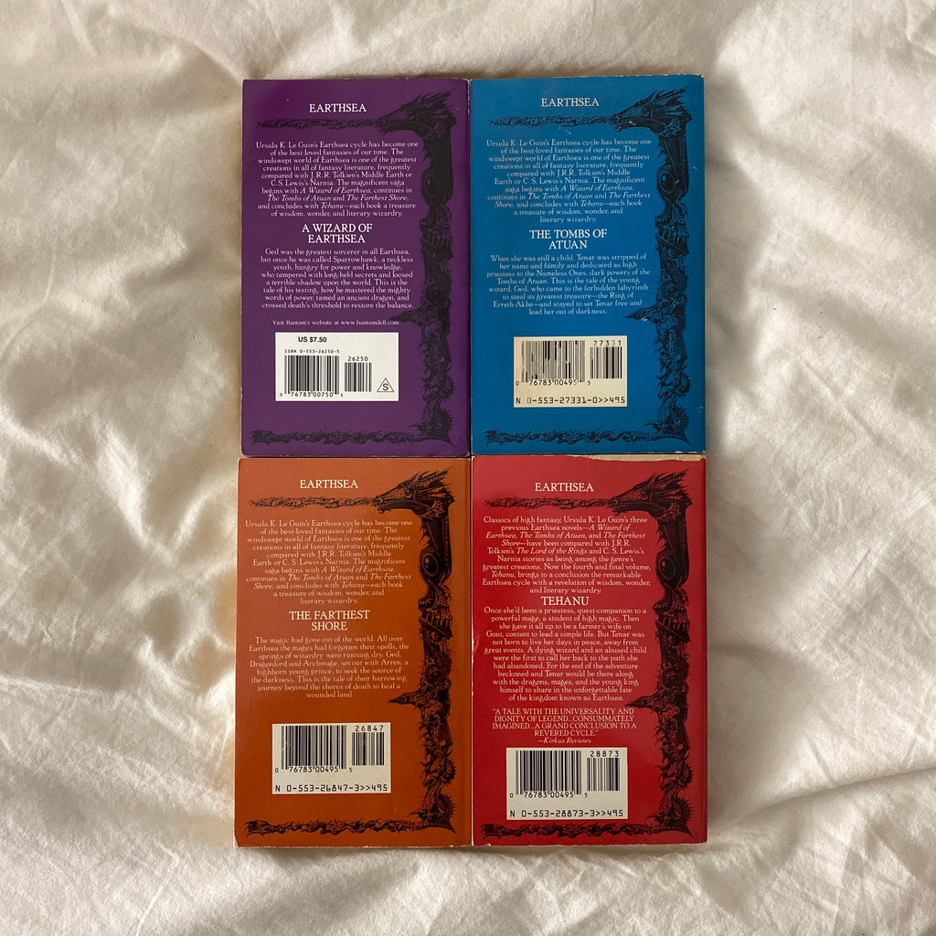 Earthsea set by Ursula K. Le Guin