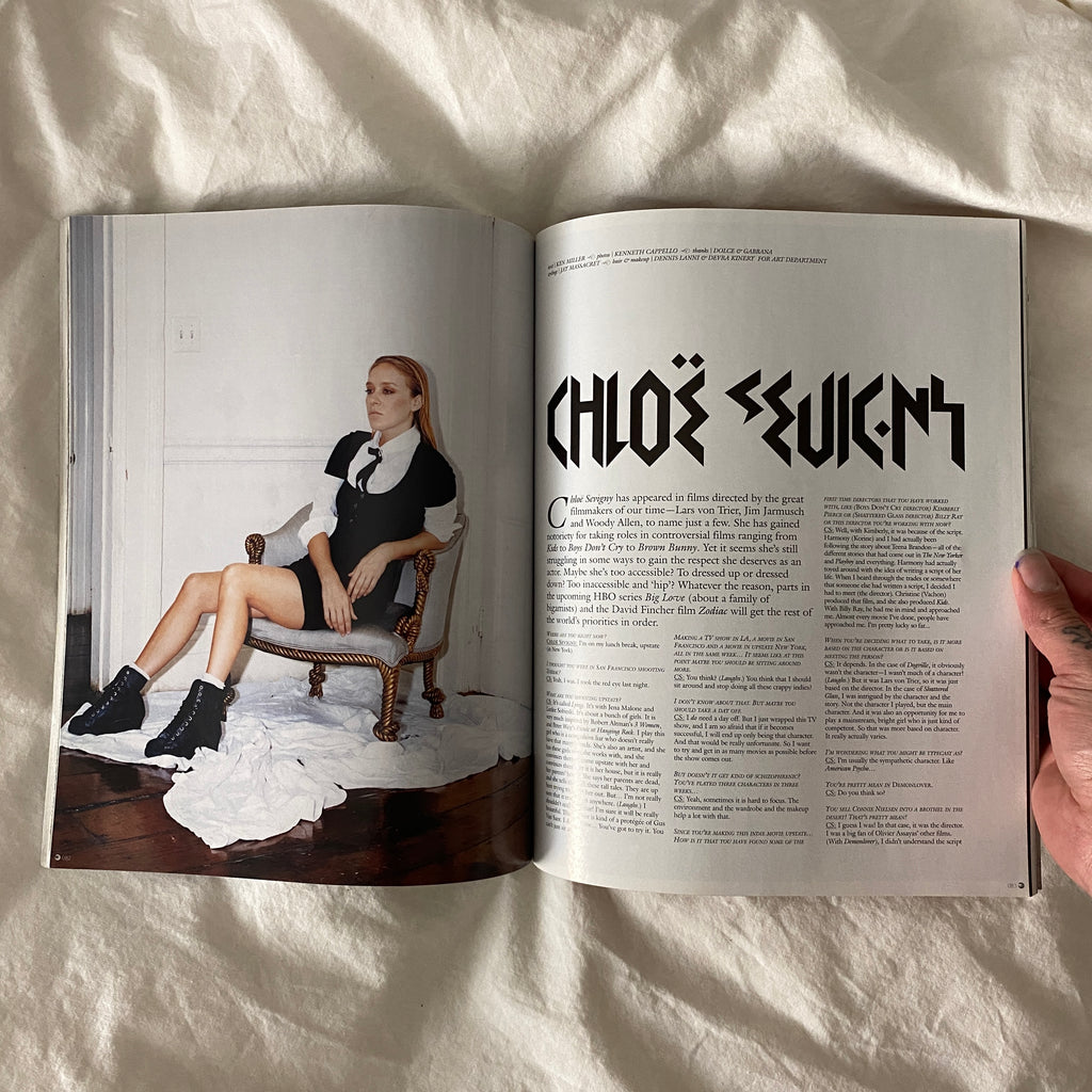 Tokion NOV/DEC 2005 Chloe Sevigny