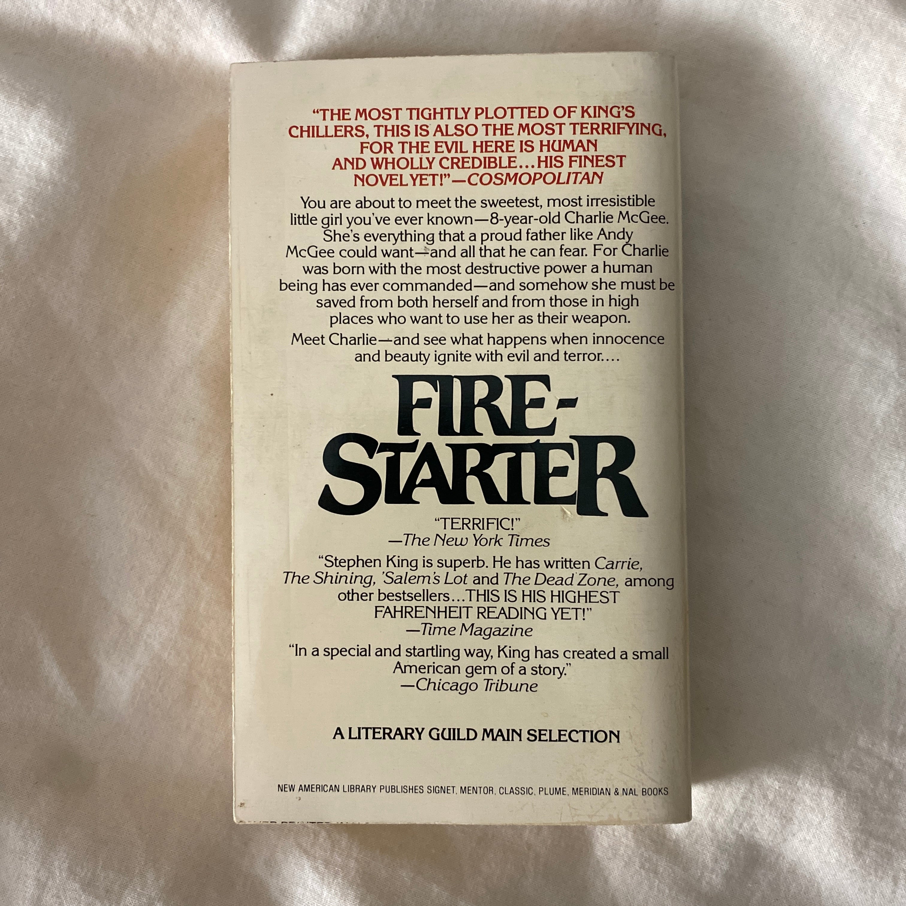 Firestarter by Stephen King