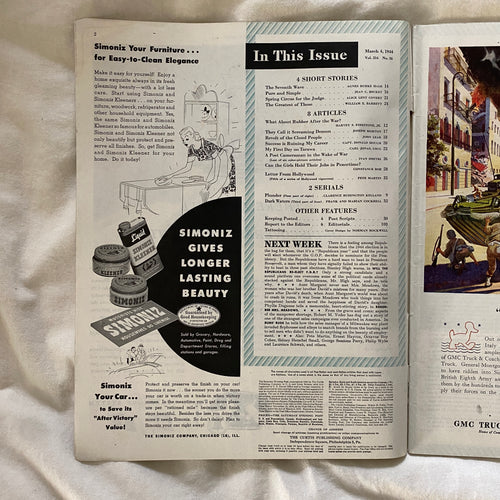 The Saturday Evening Post March 4, 1944