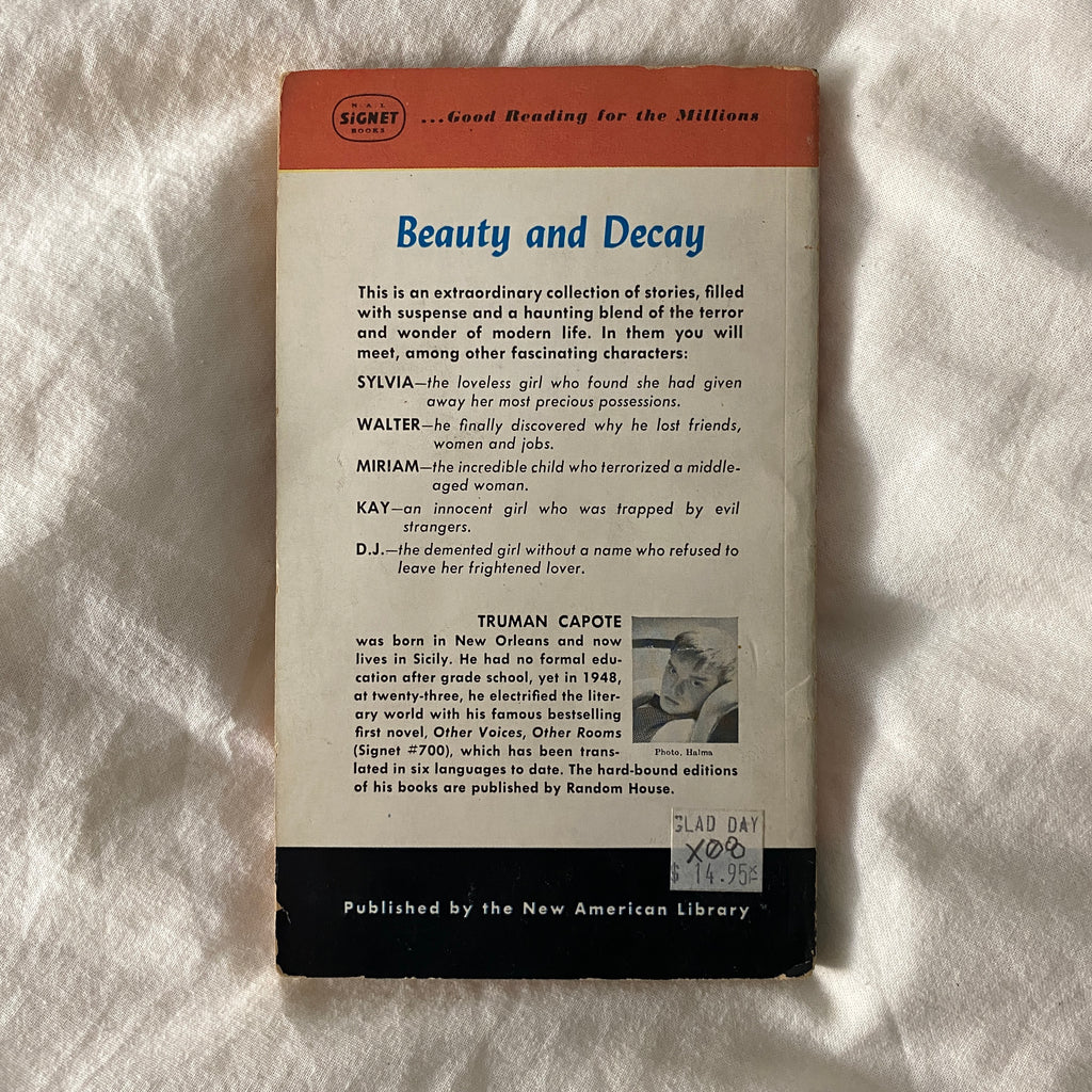 A Tree of Night and Other Stories by Truman Capote