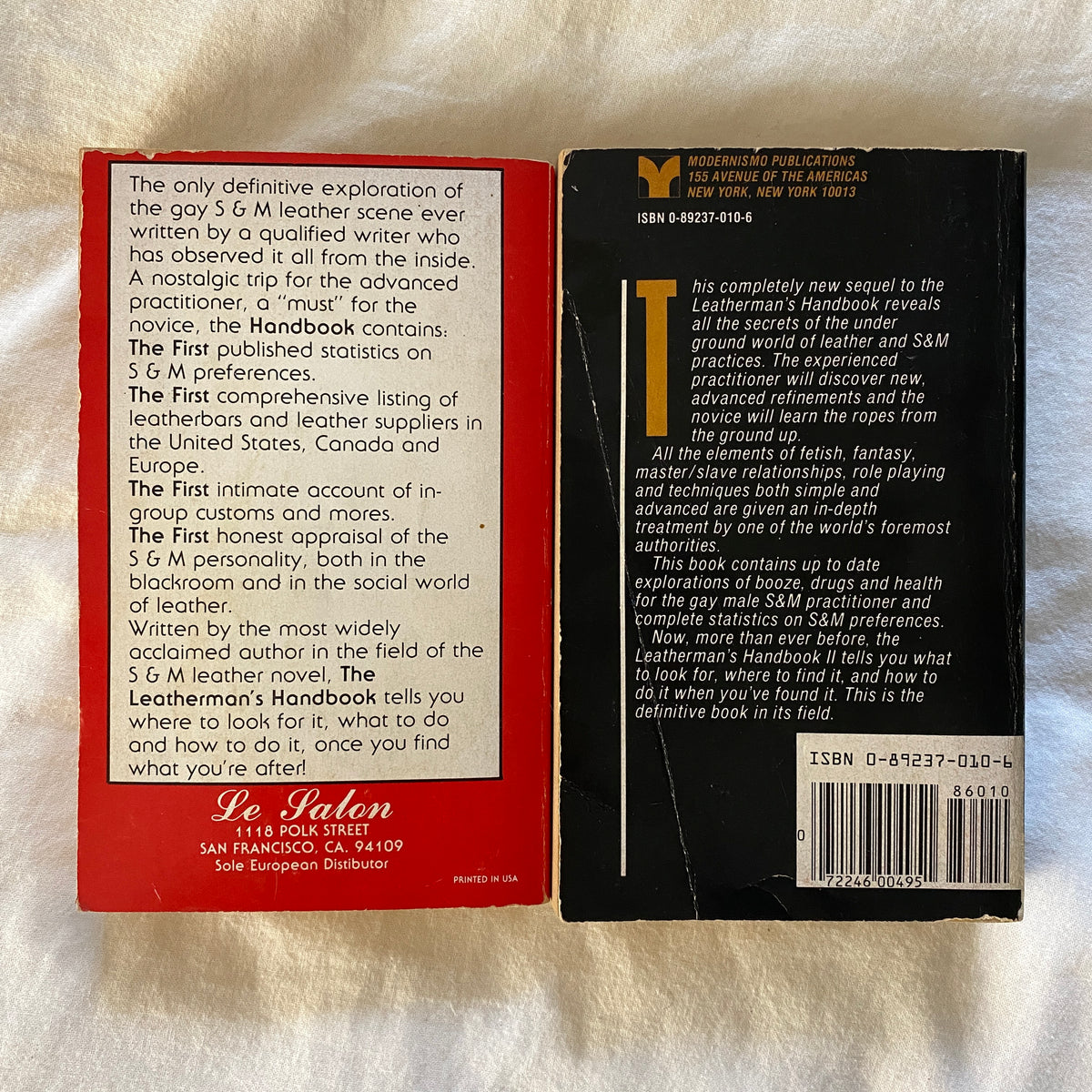 The Leatherman’s Handbook set by Larry Townsend