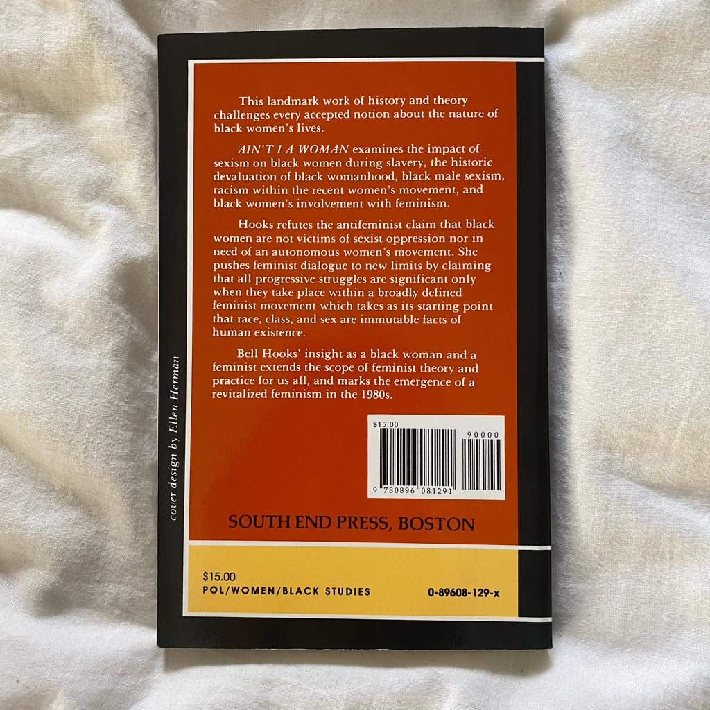 “Ain’t I A Woman” by bell hooks SIGNED