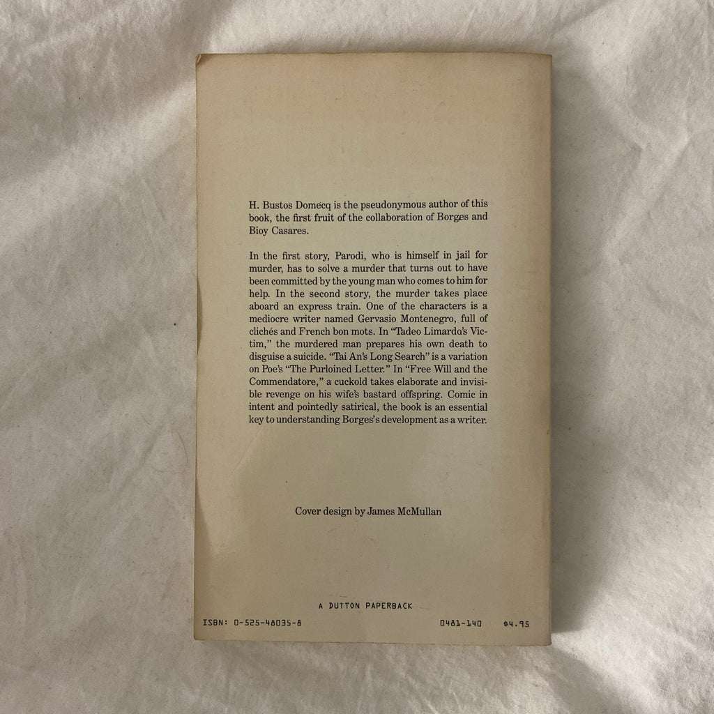 Six Problems For Don Isidro Parodi by Jorge Luis Borges & Adolfo Bioy-Casares