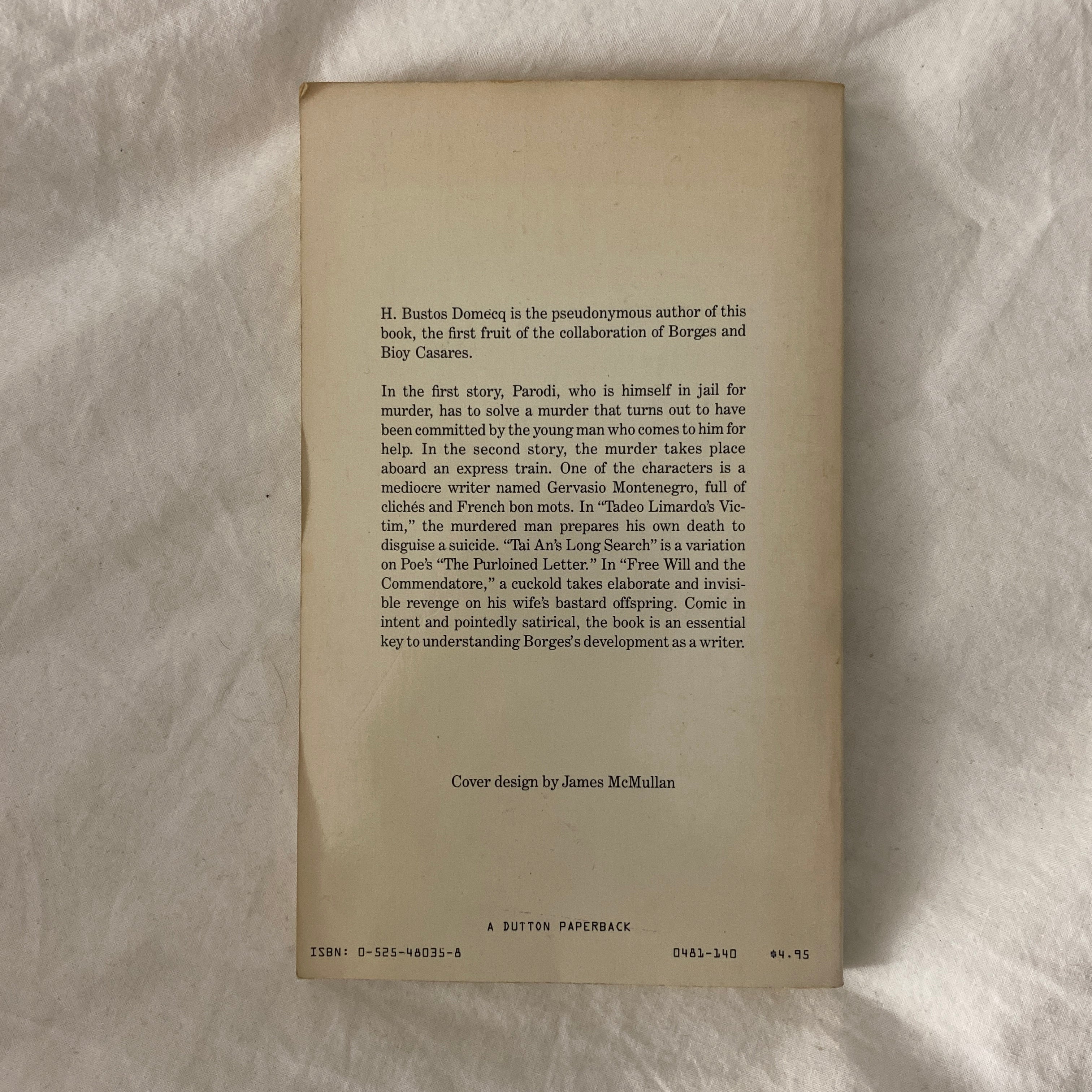 Six Problems For Don Isidro Parodi by Jorge Luis Borges & Adolfo Bioy-Casares