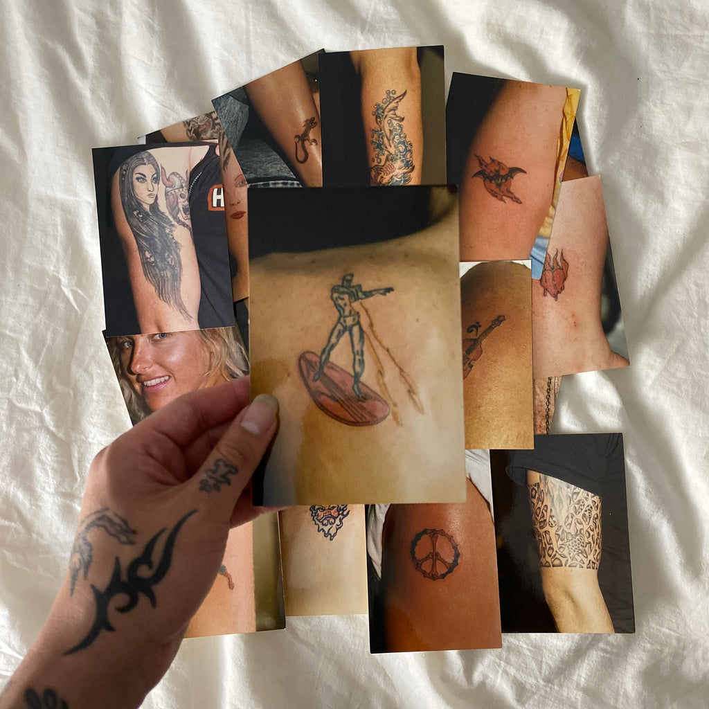 Twenty original tattoo photos from the 90s