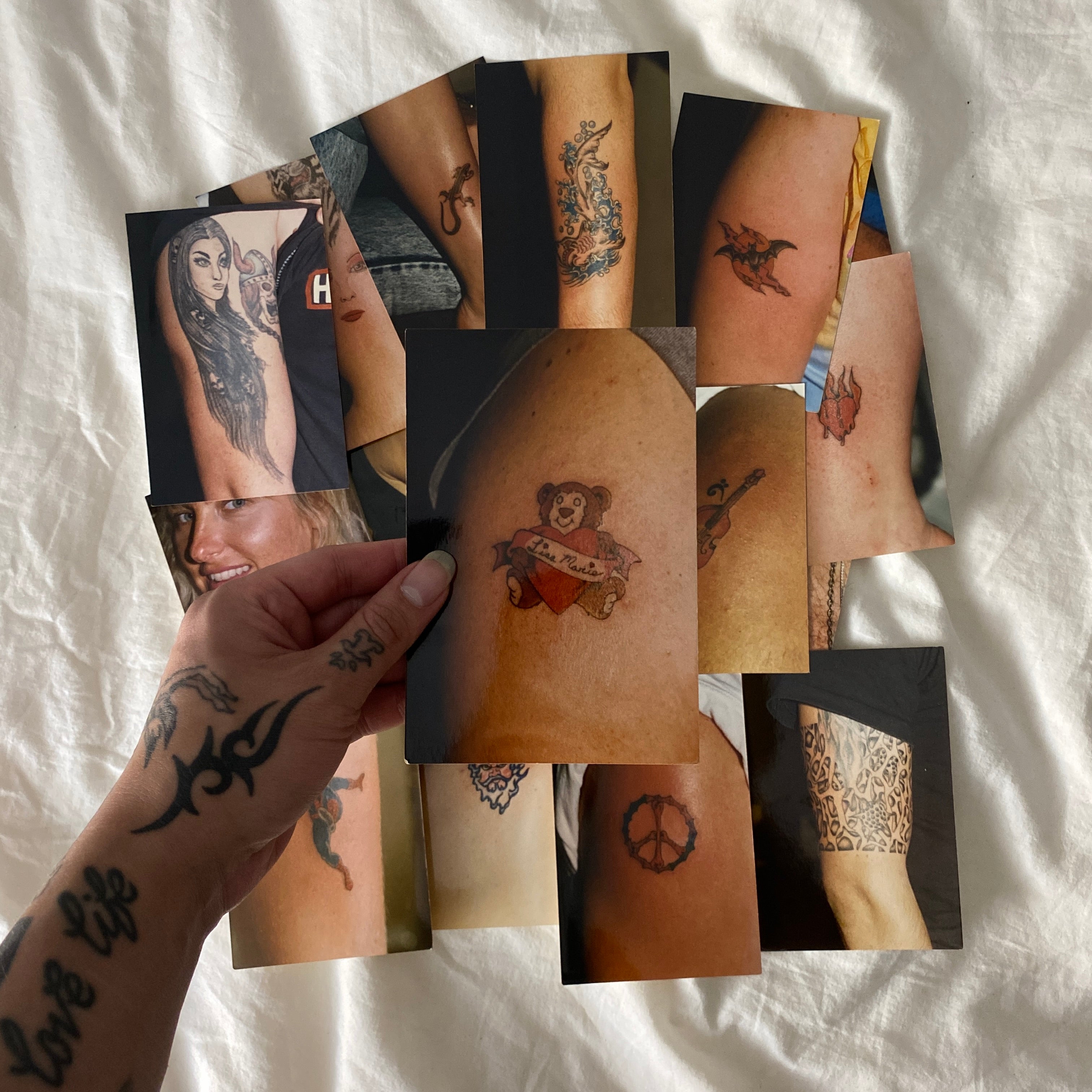 Twenty original tattoo photos from the 90s