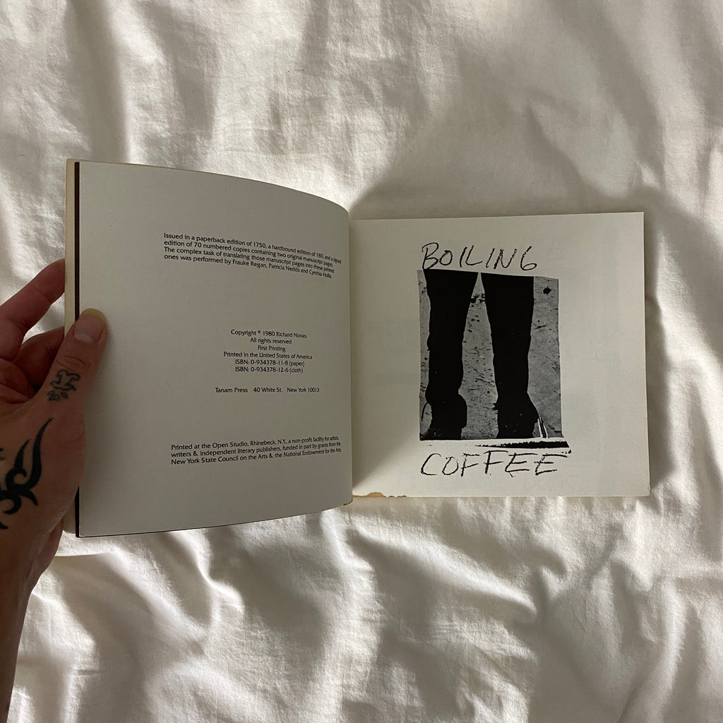 Boiling Coffee by Richard Nonas Signed