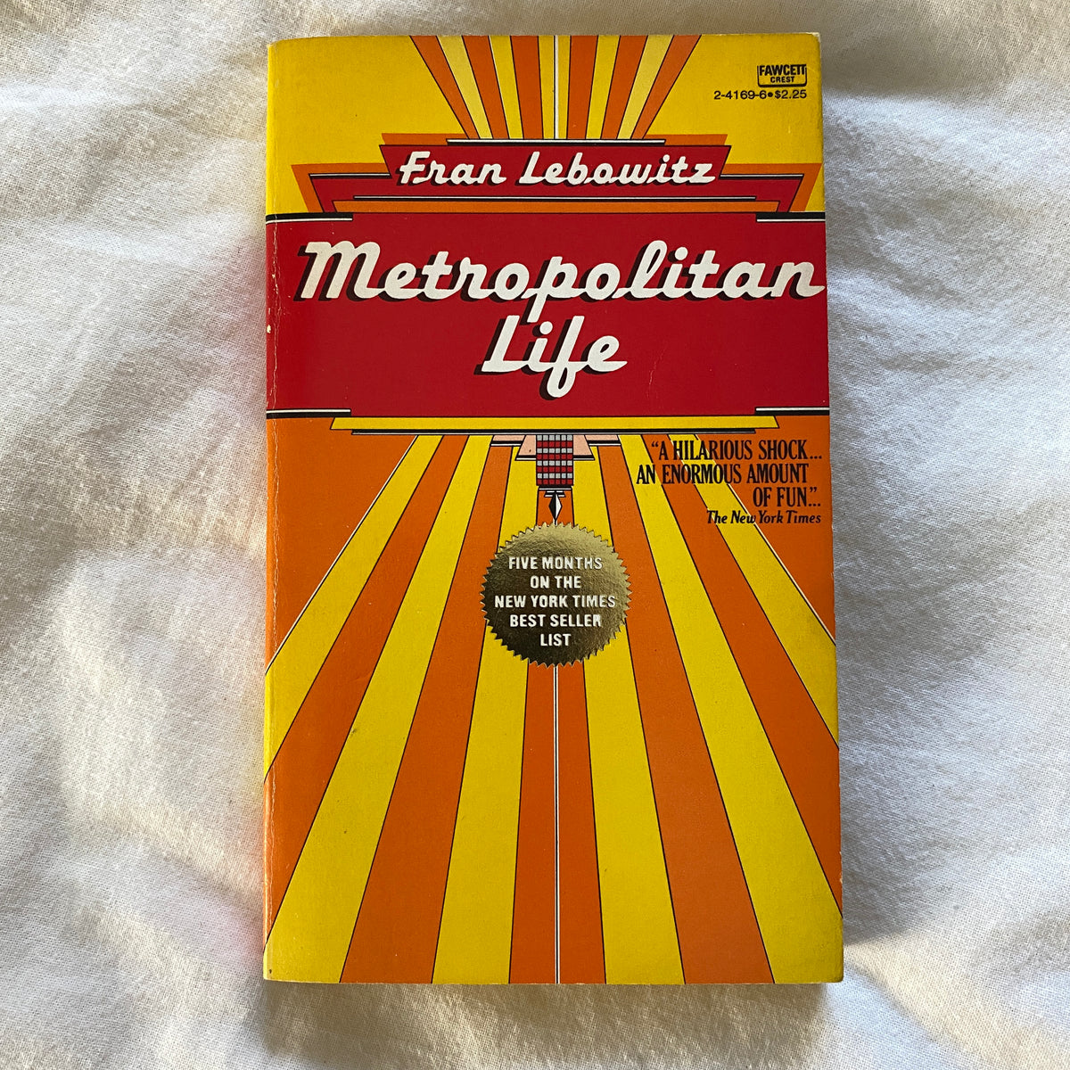 Metropolitan Life by Fran Lebowitz