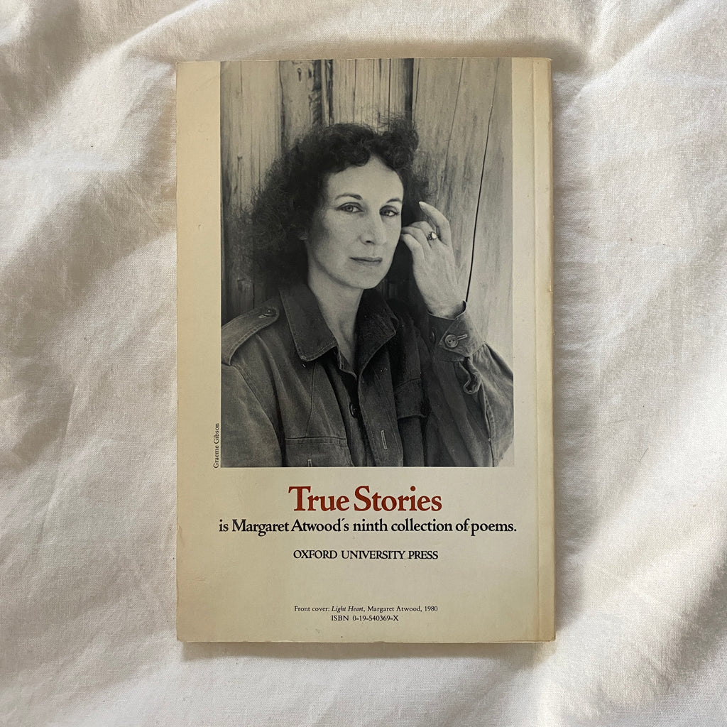 True Stories by Margaret Atwood SIGNED