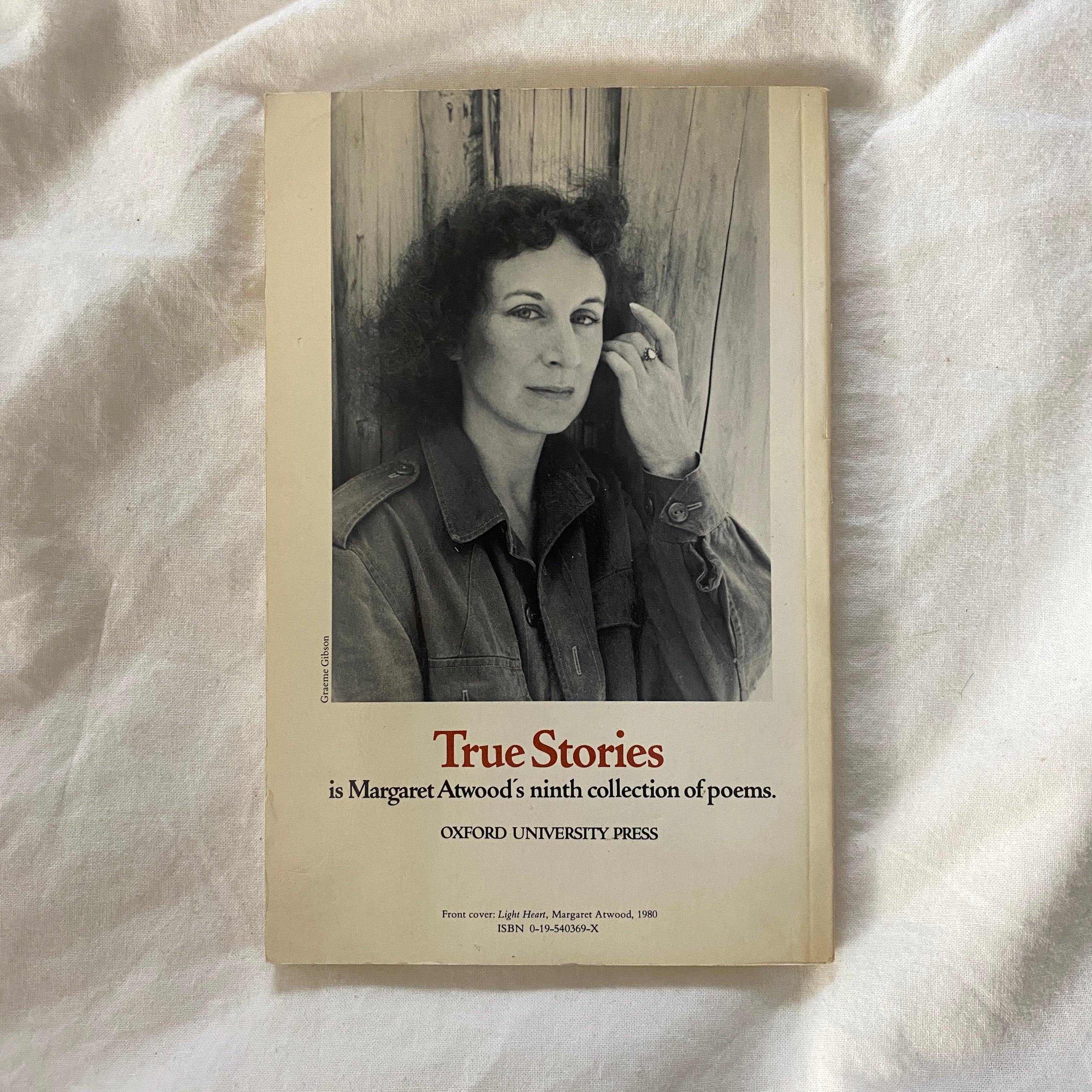 True Stories by Margaret Atwood SIGNED