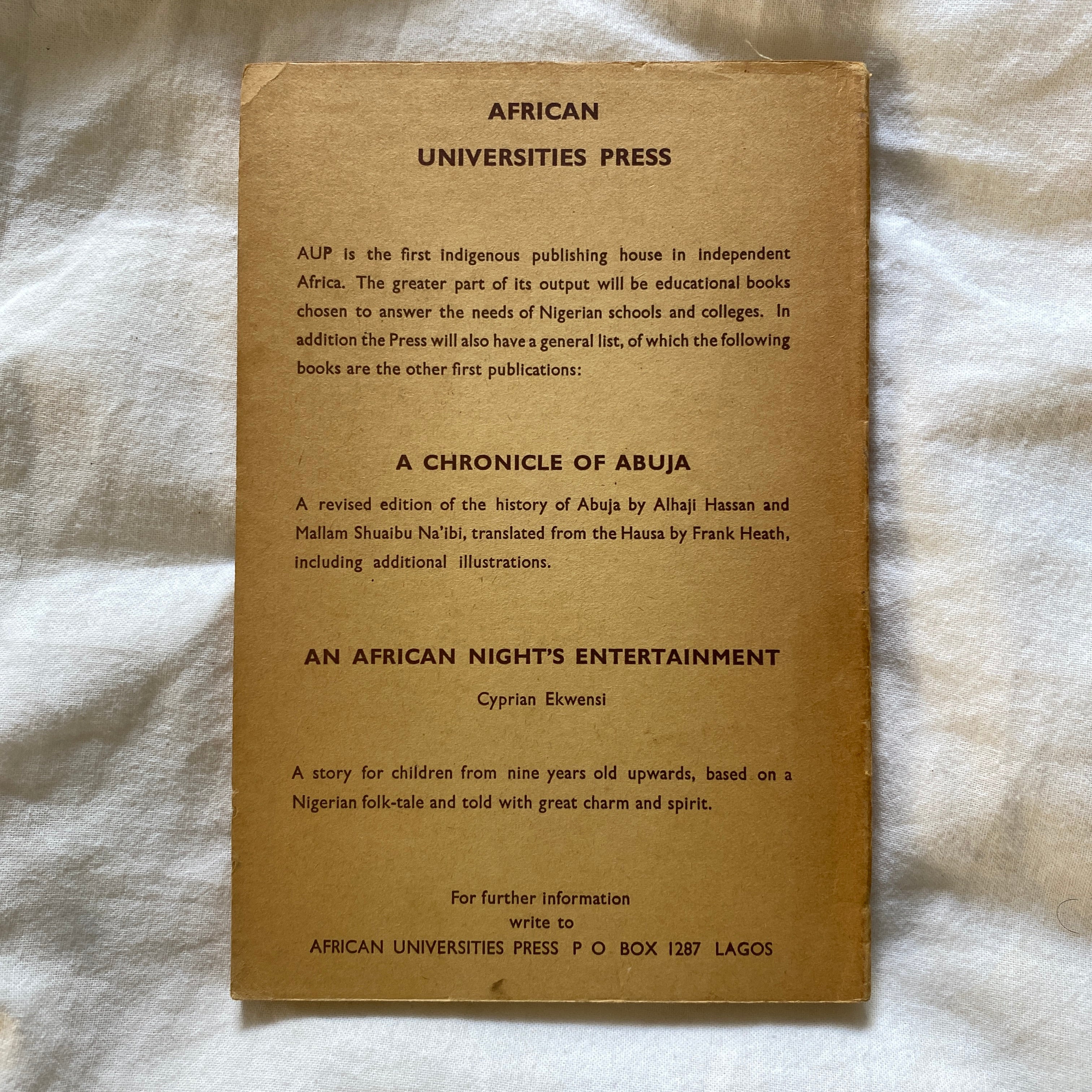 Reflections: Nigerian Prose & Verse edited by Frances Ademola
