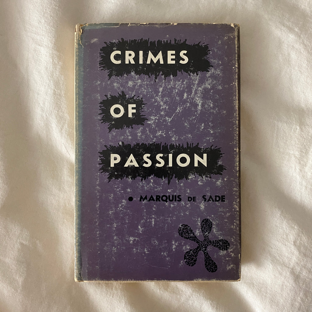 Crimes of Passion by Marquis de Sade