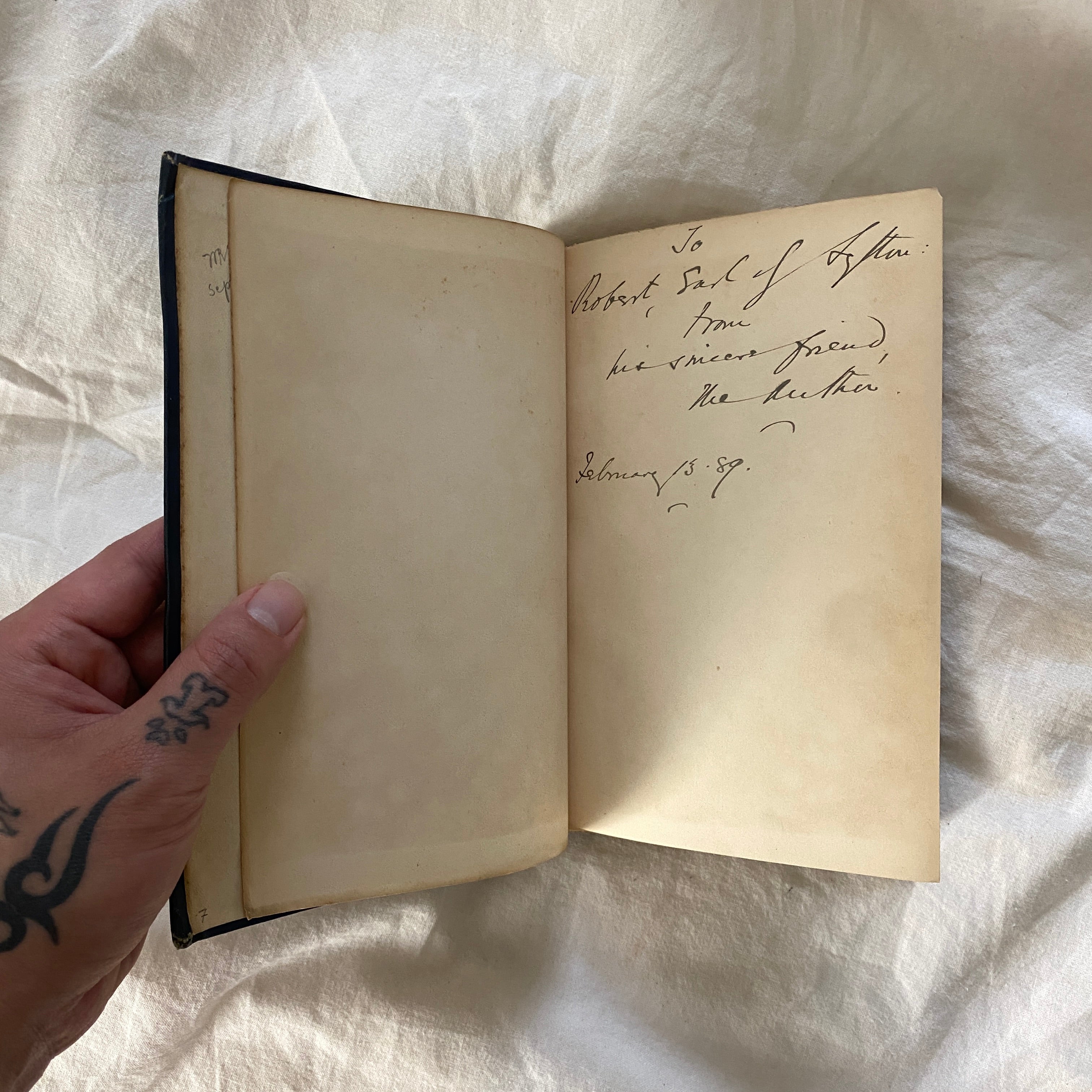 Love’s Widowhood and Other Poems by Alfred Austin SIGNED & INSCRIBED