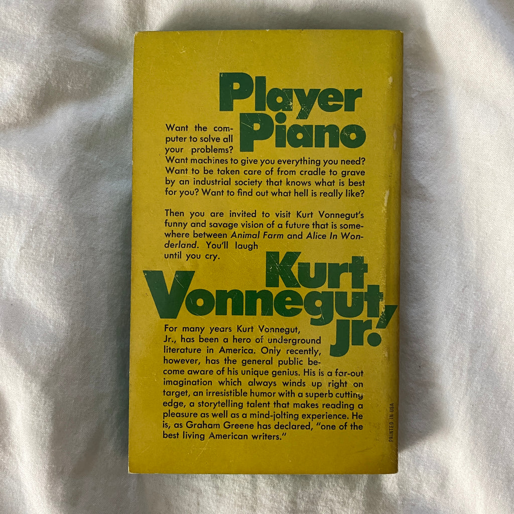 Piano Player by Kurt Vonnegut, Jr.