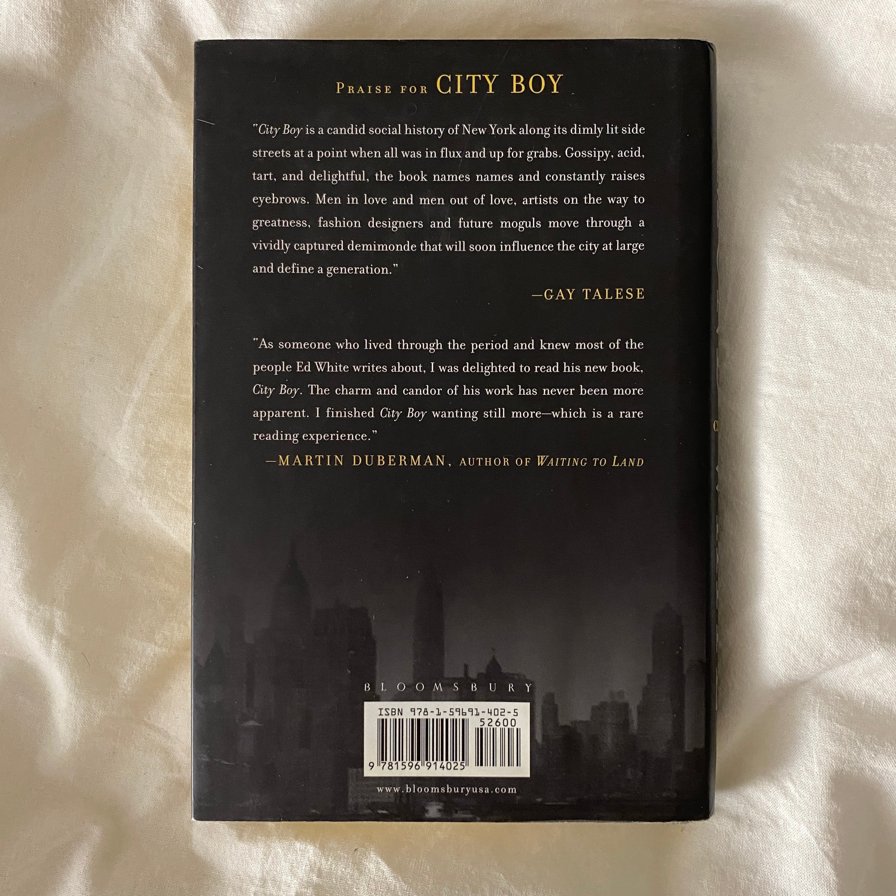 City Boy by Edmund White