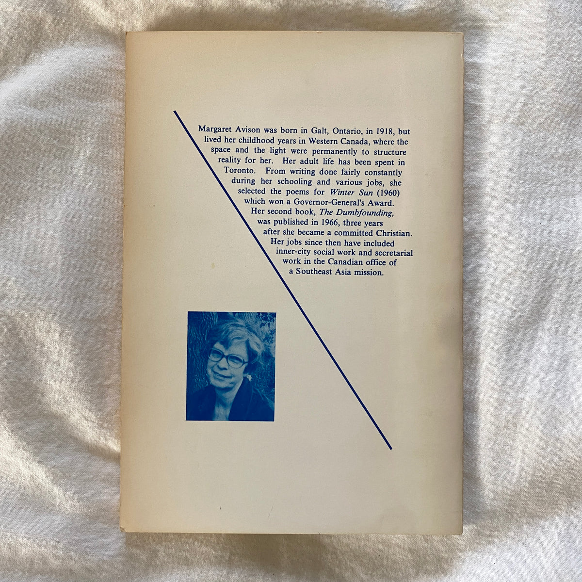 sunblue by Margaret Avison