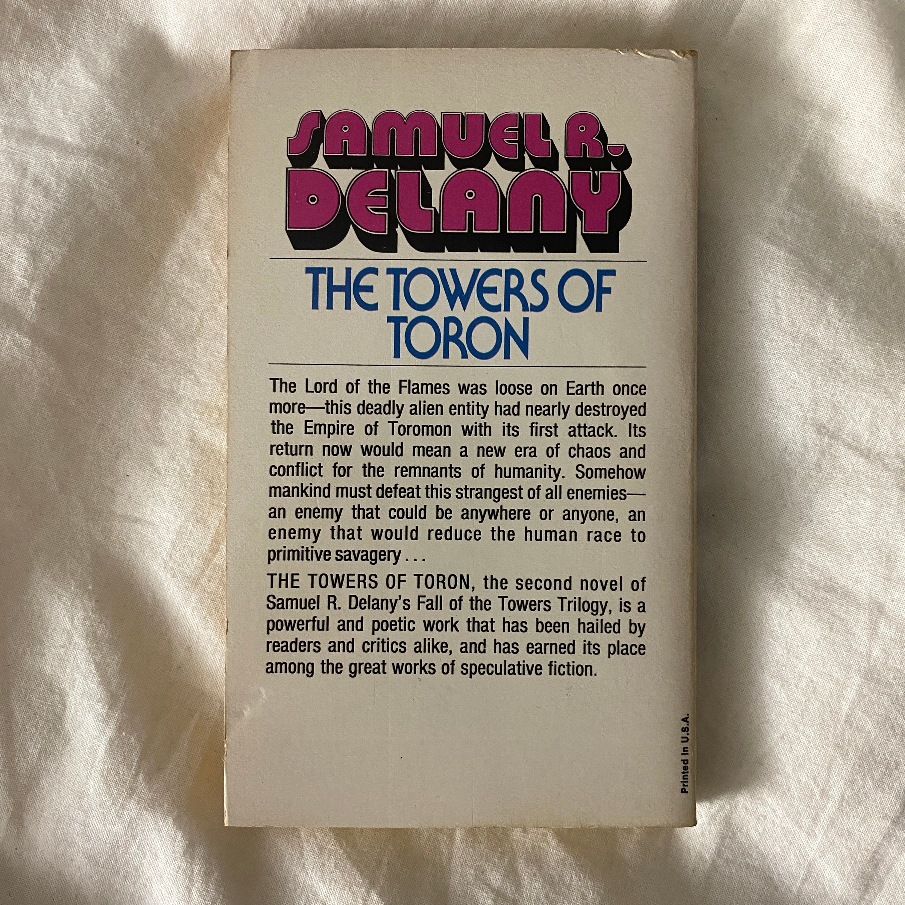 The Towers of Toron by Samuel R. Delany