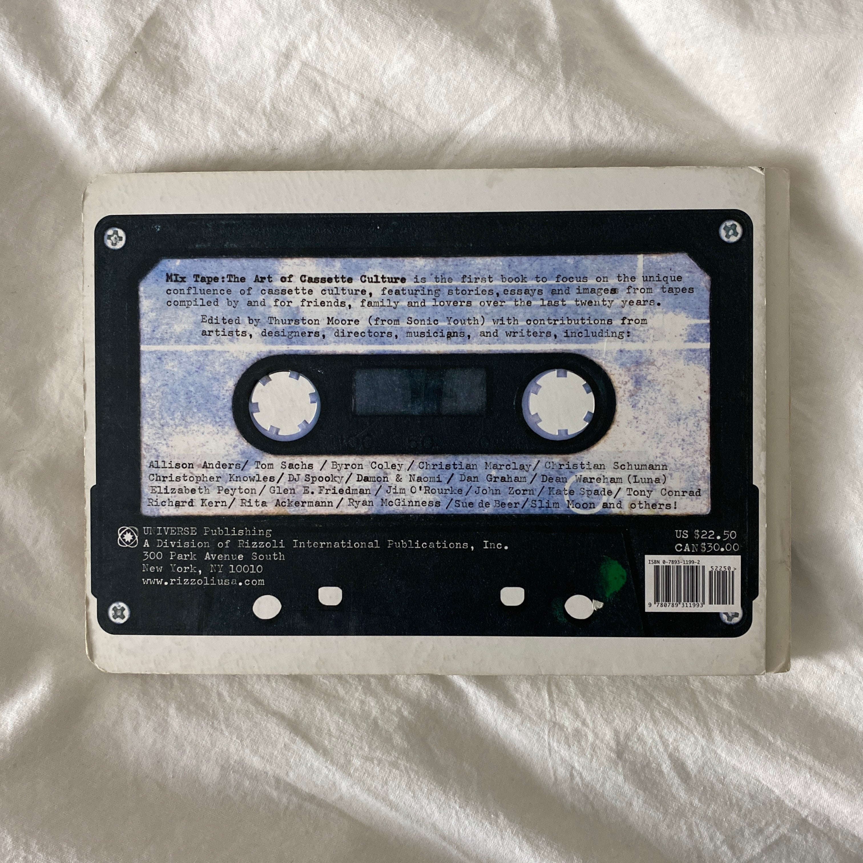 Mix Tape: The Art of Cassette Culture edited by Thurston Moore