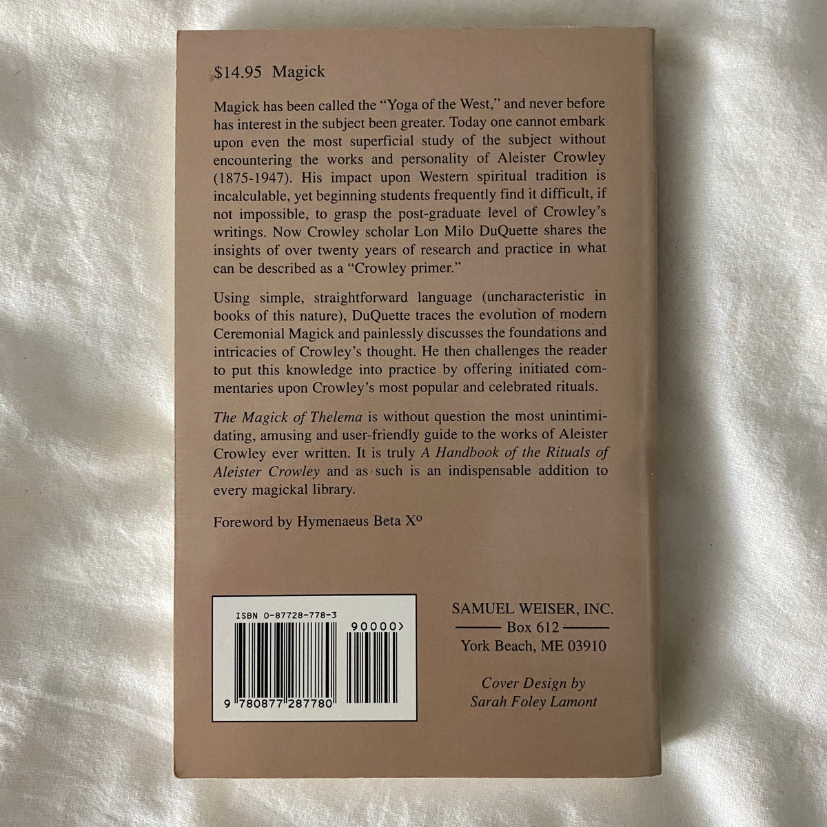 The Magick of Thela by Lon Milo Duquette