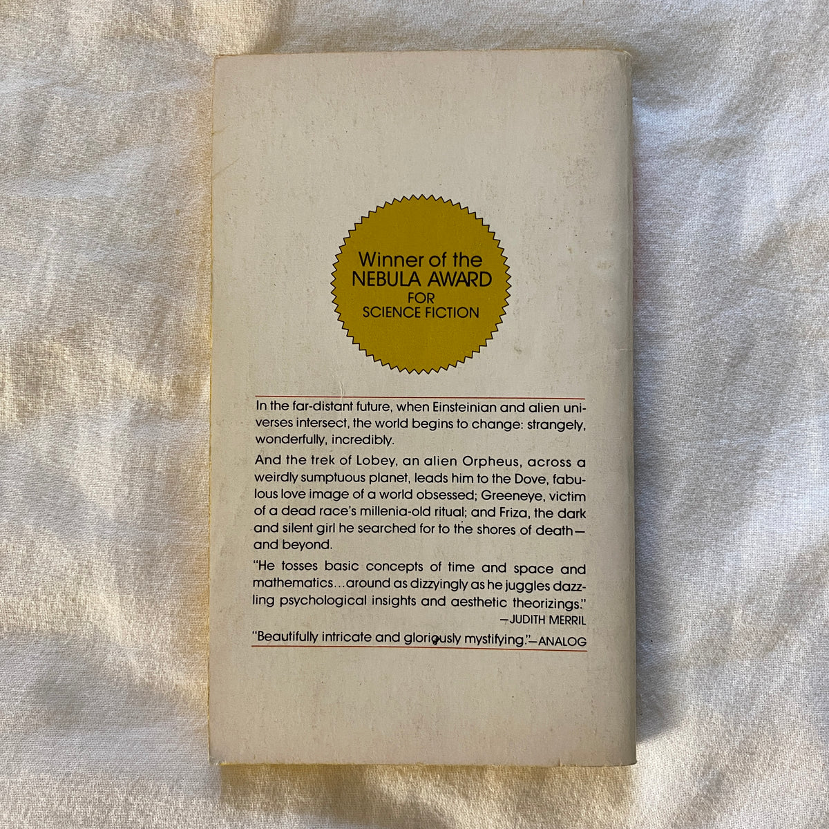 The Einstein Intersection by Samuel R. Delany