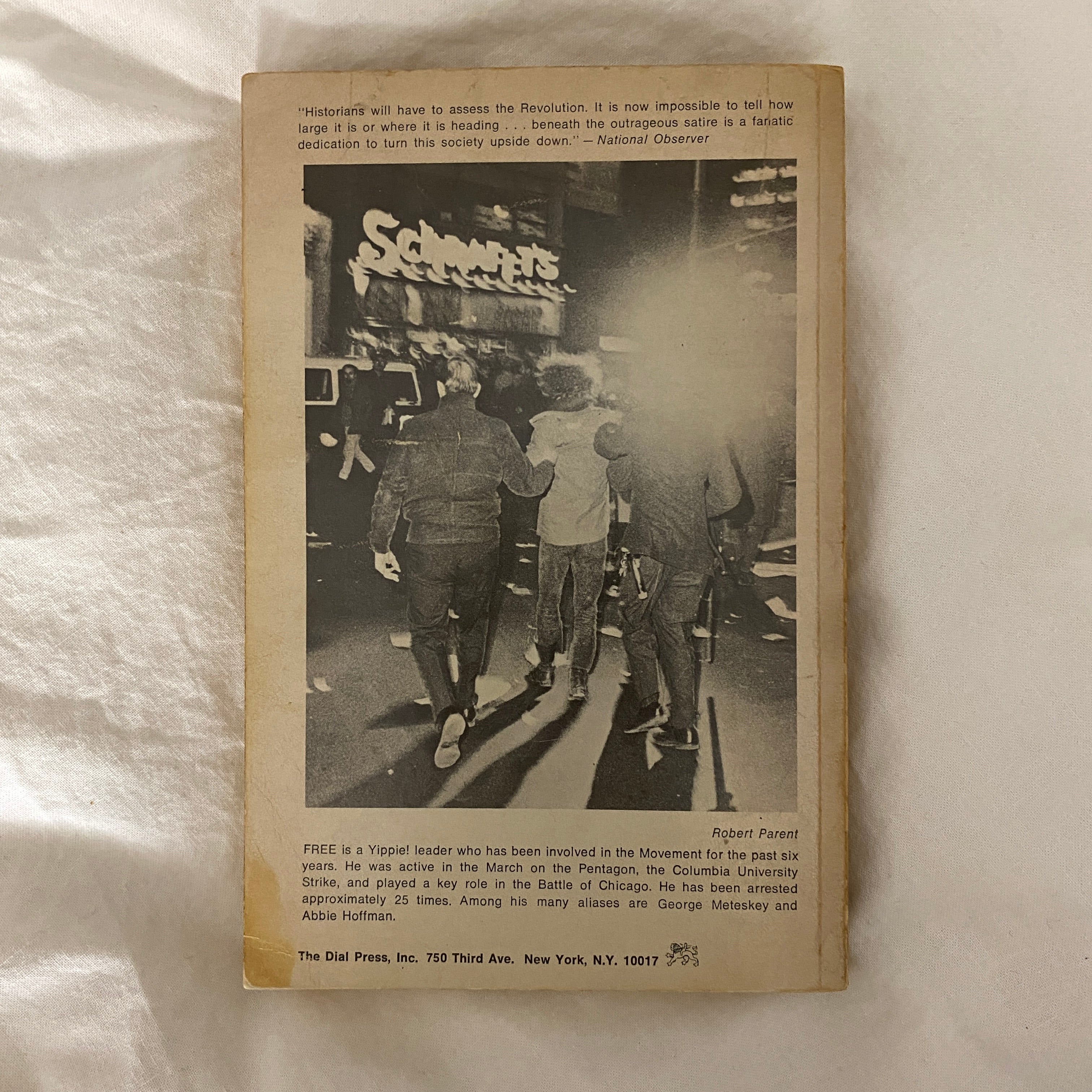 Revolution For the Hell Of It by Free (Abbie Hoffman)