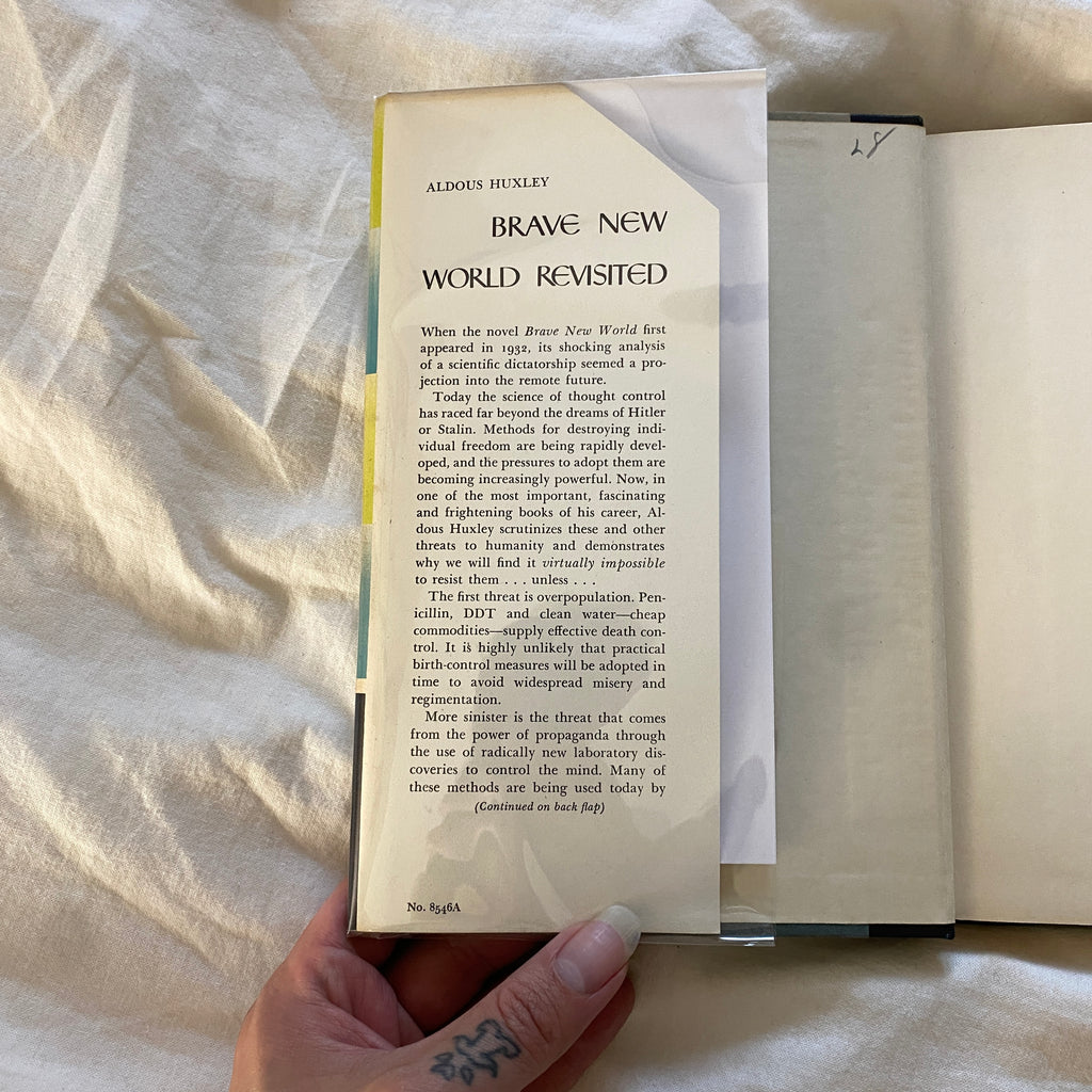 Brave New World Revisited by Aldous Huxley