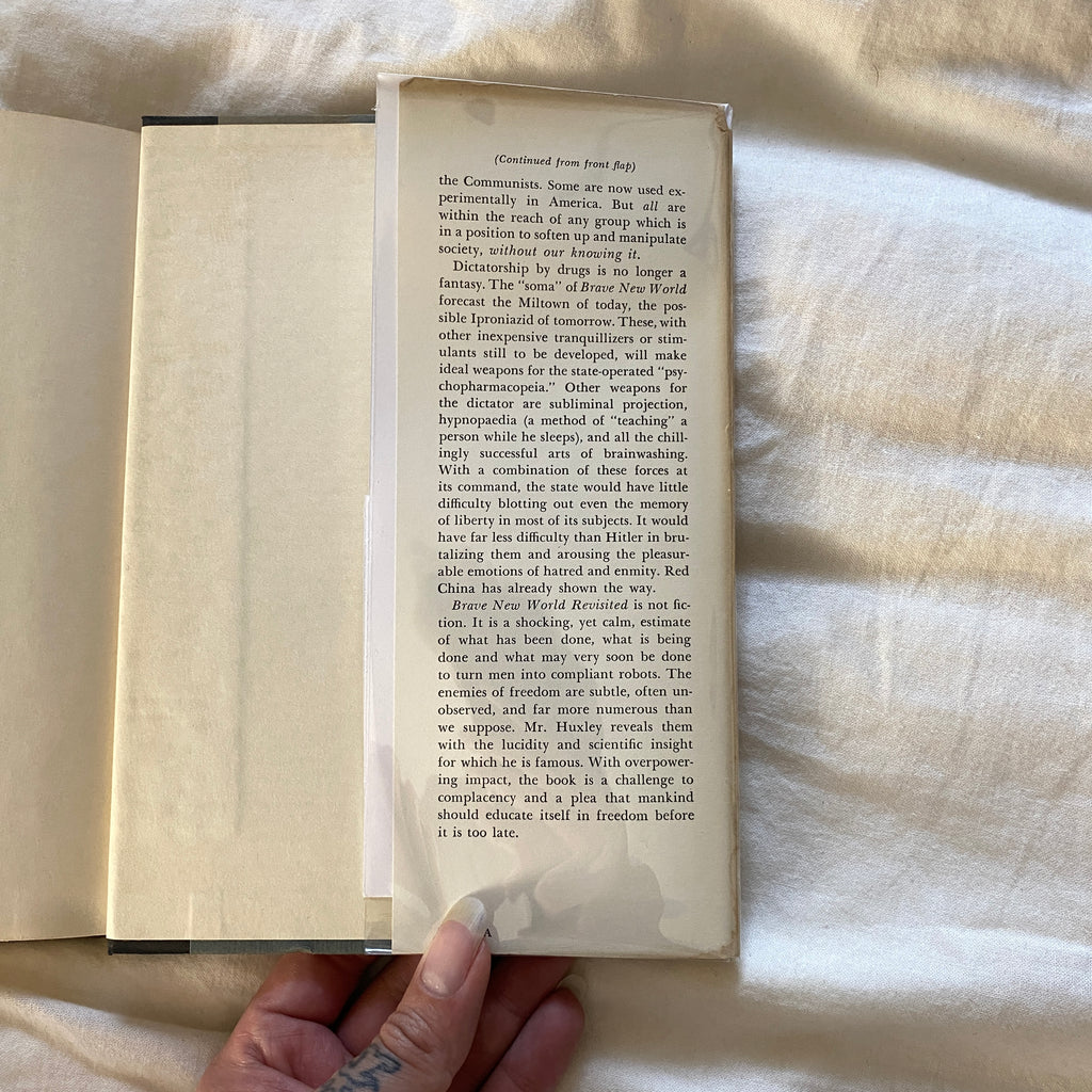 Brave New World Revisited by Aldous Huxley