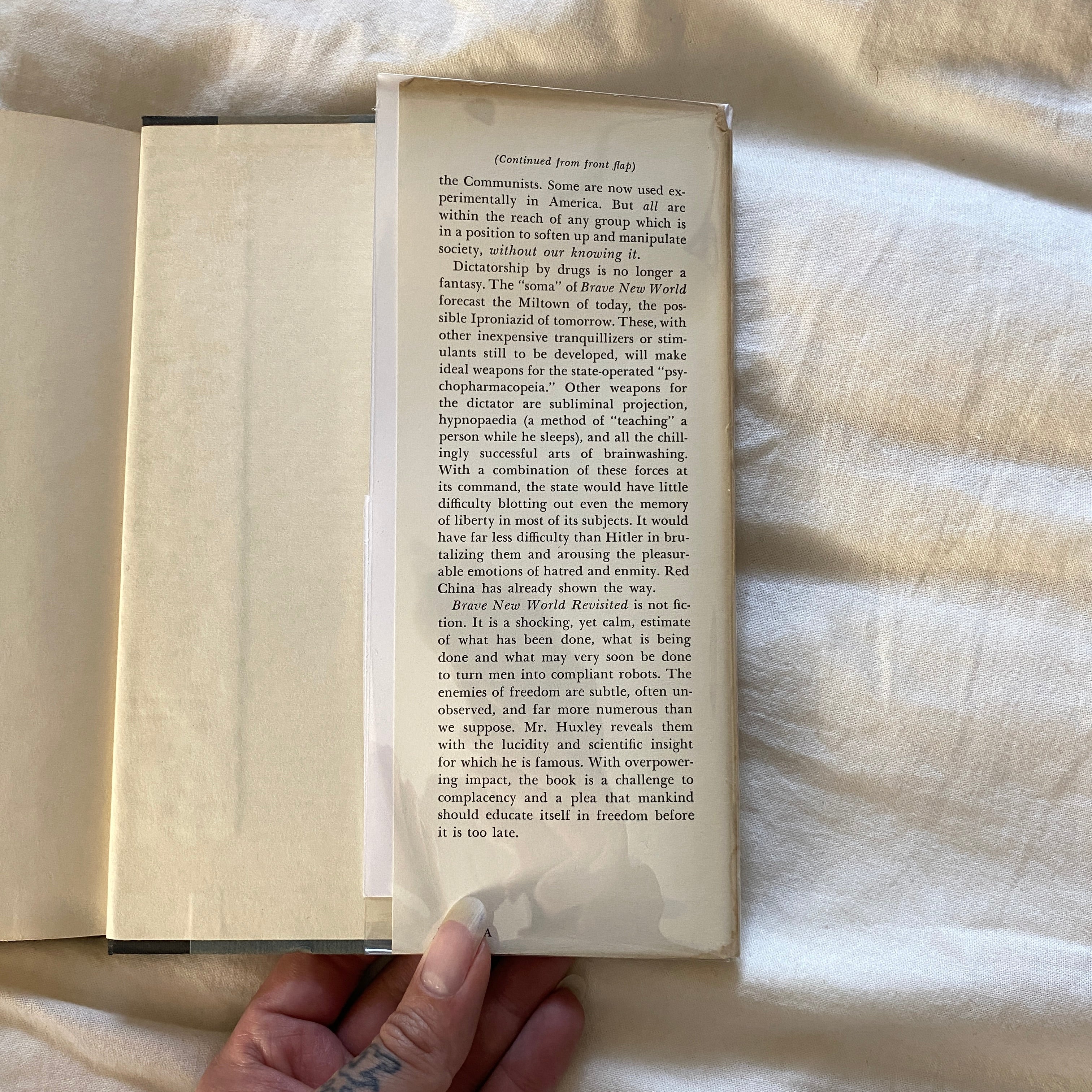 Brave New World Revisited by Aldous Huxley