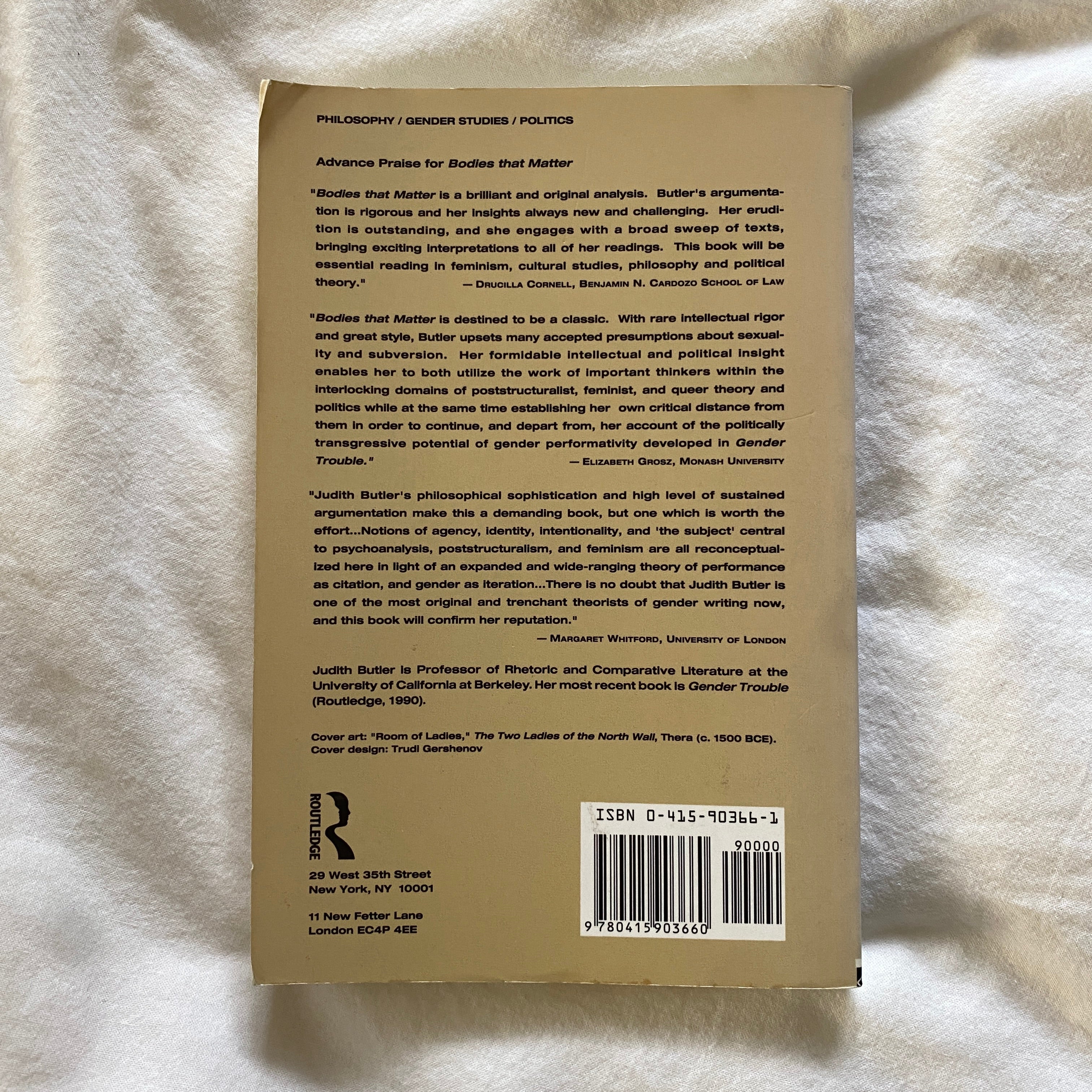 Bodies That Matter by Judith Butler