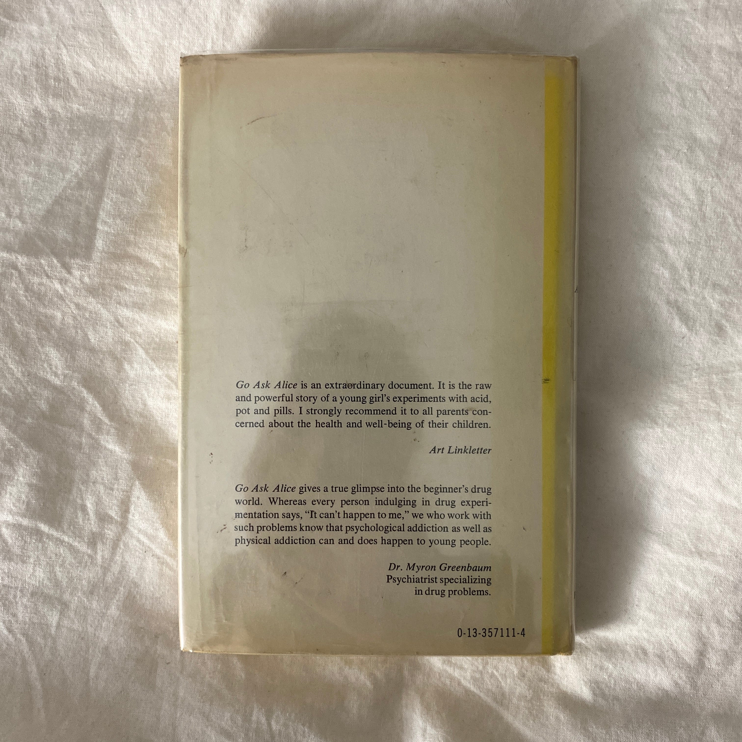 Go Ask Alice by Anonymous