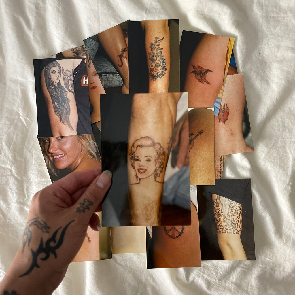 Twenty original tattoo photos from the 90s
