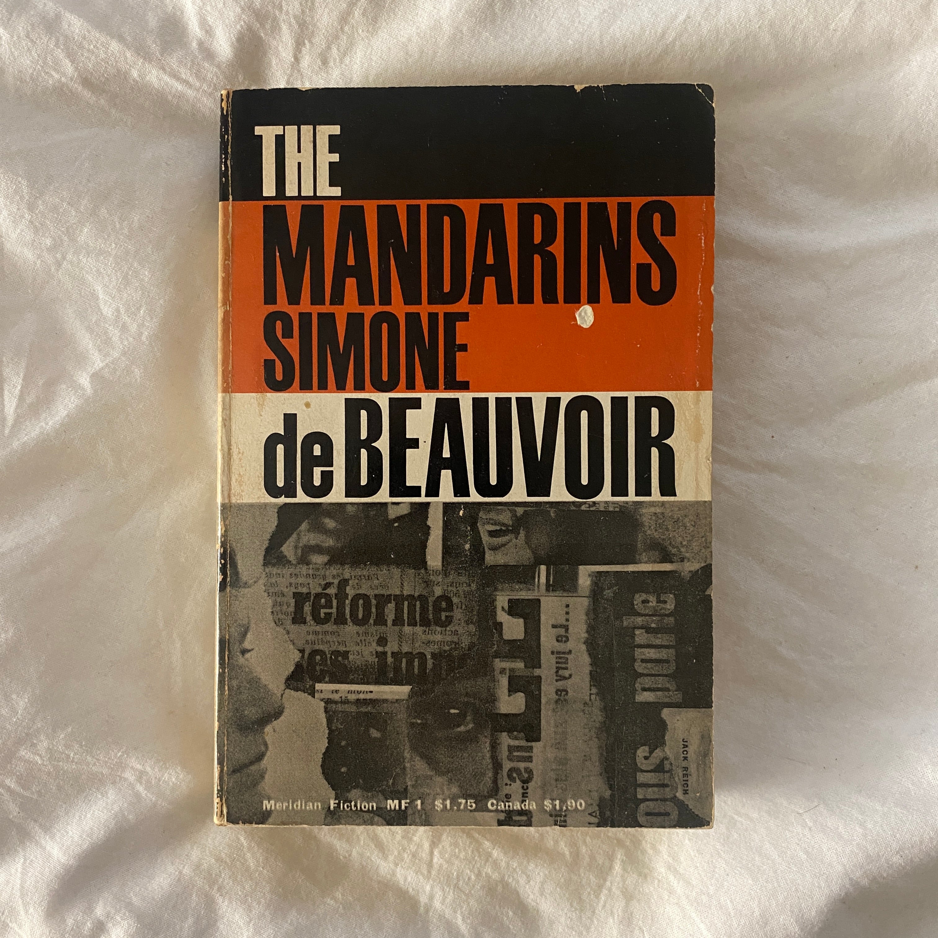 The Mandarins by Simone de Beauvoir