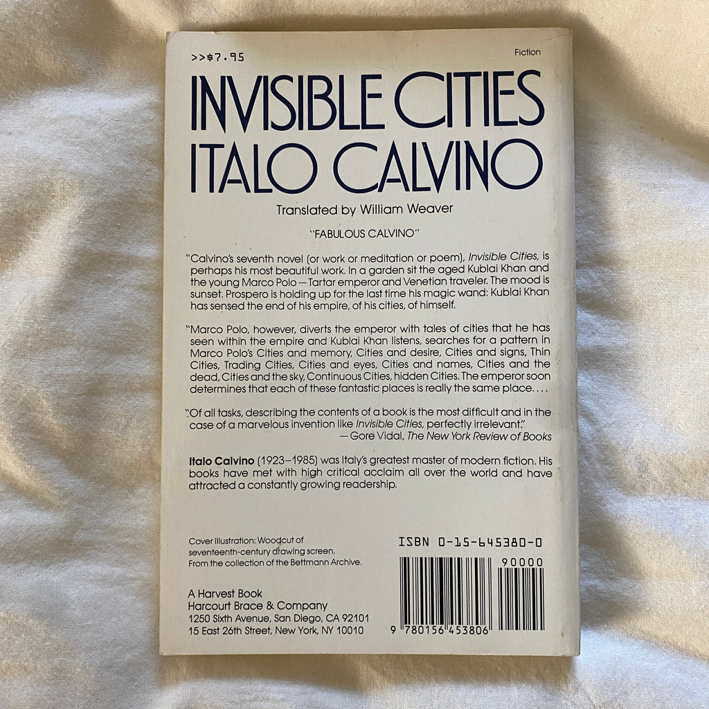 Invisible Cities by Italo Calvino