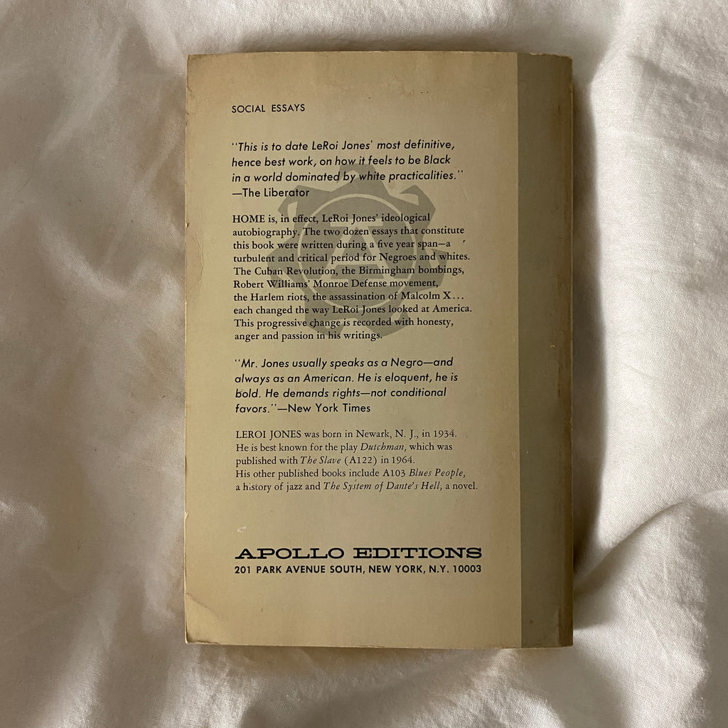 Home by LeRoi Jones