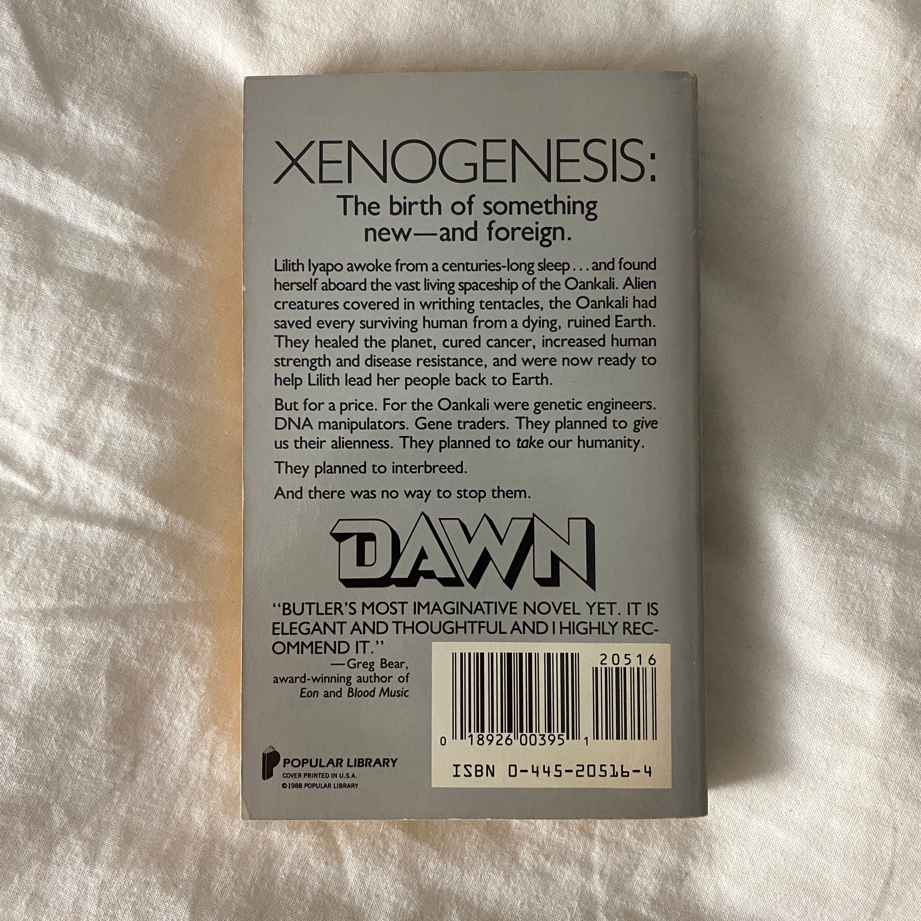 Dawn by Octavia Butler