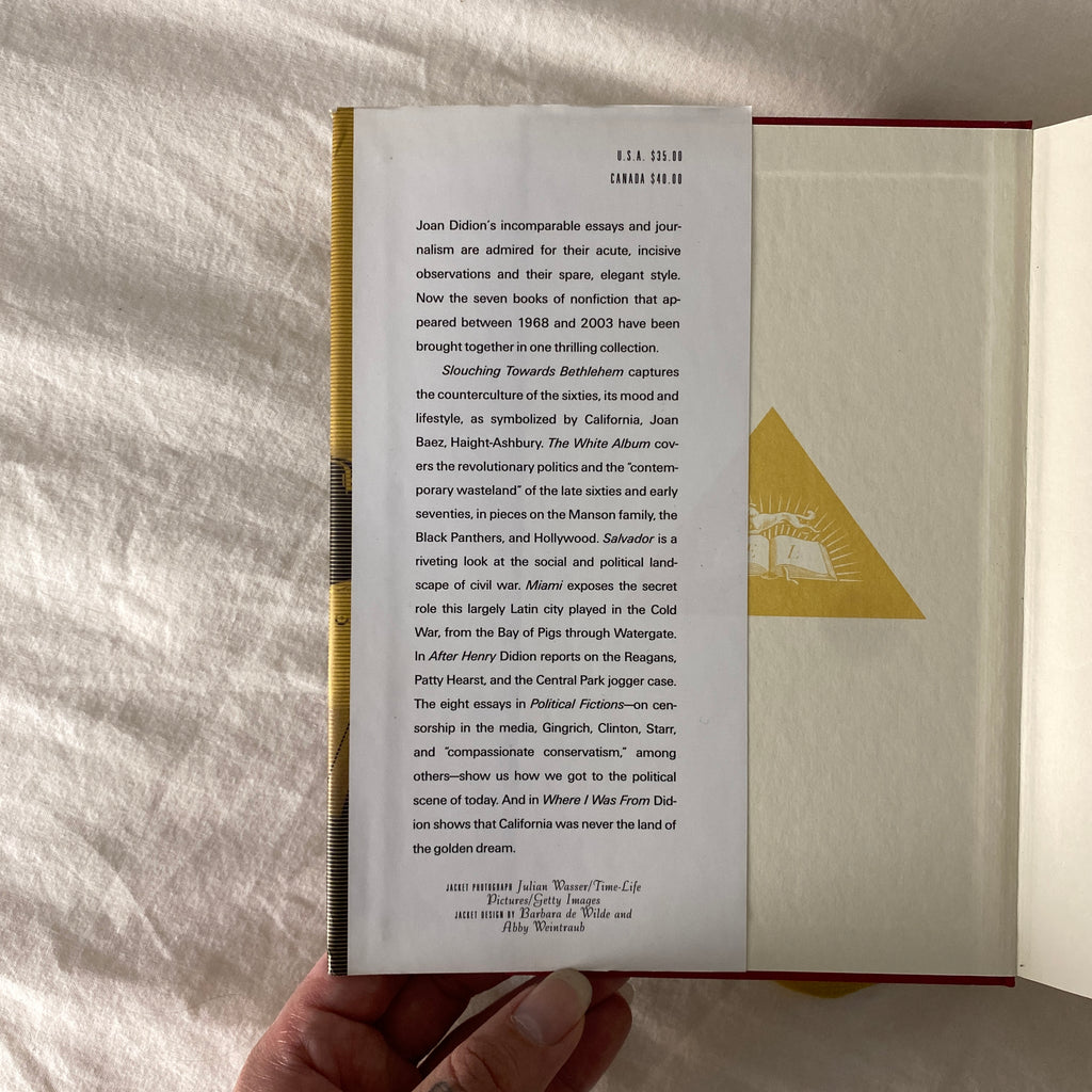 We Tell Ourselves Stories in Order to Live: Collected Non-Fiction by Joan Didion