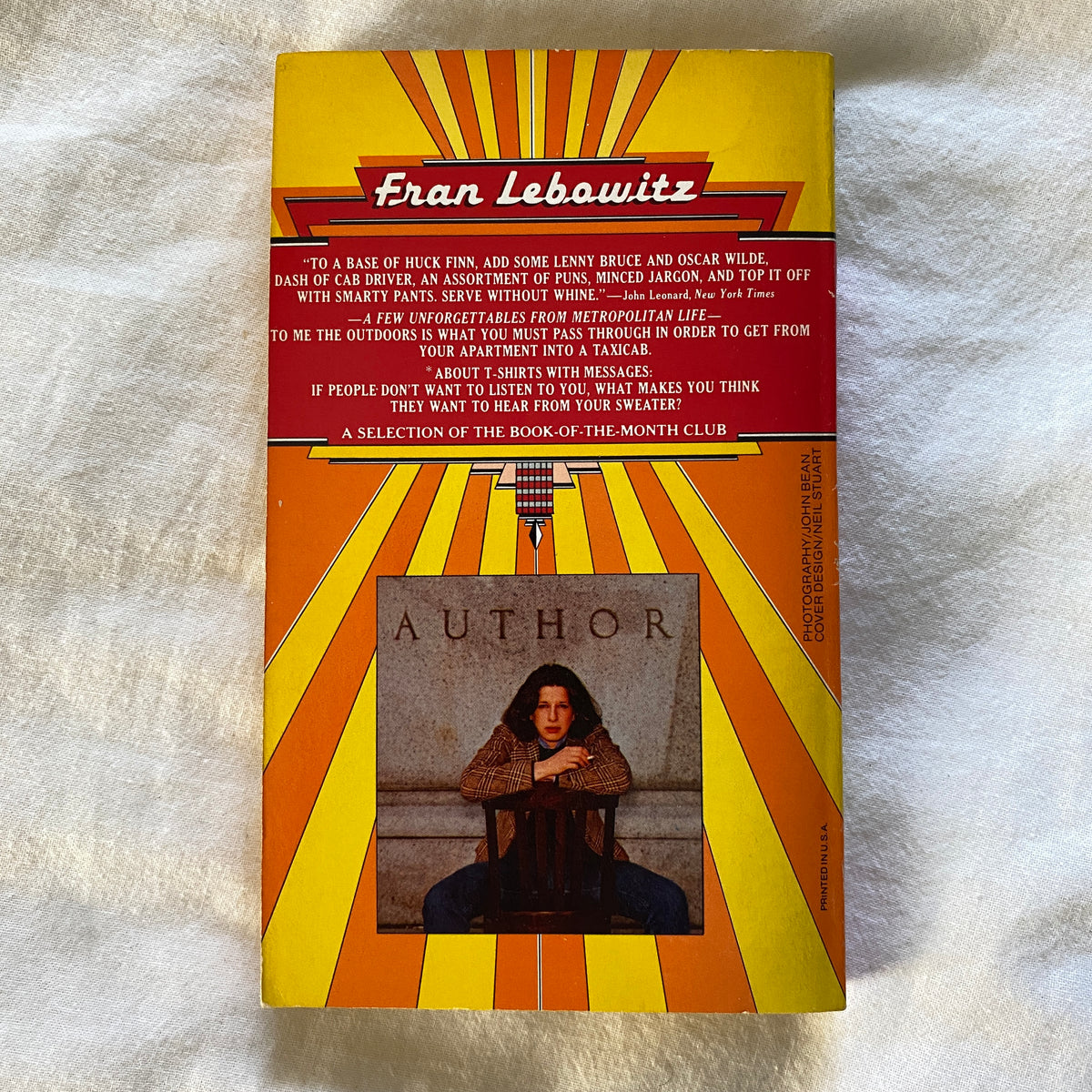Metropolitan Life by Fran Lebowitz
