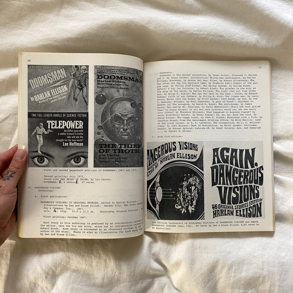 Harlan Ellison: A Bibliographical Checklist by Leslie Kay Swigart