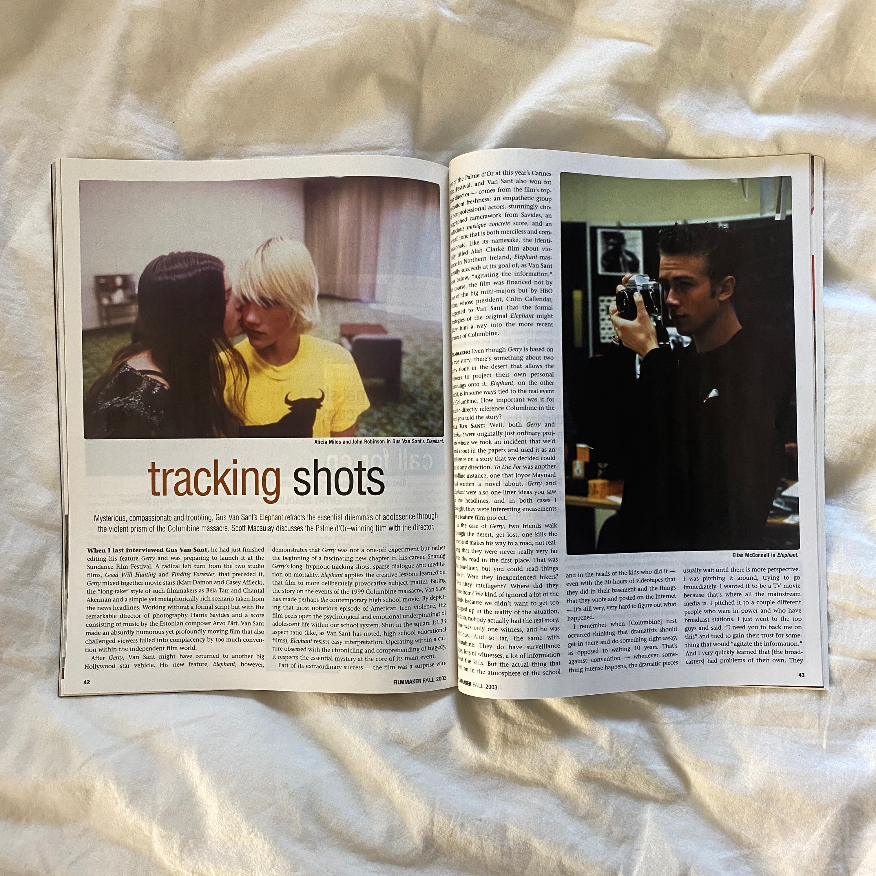 Filmmaker Magazine Fall 2003 Sophia Coppola