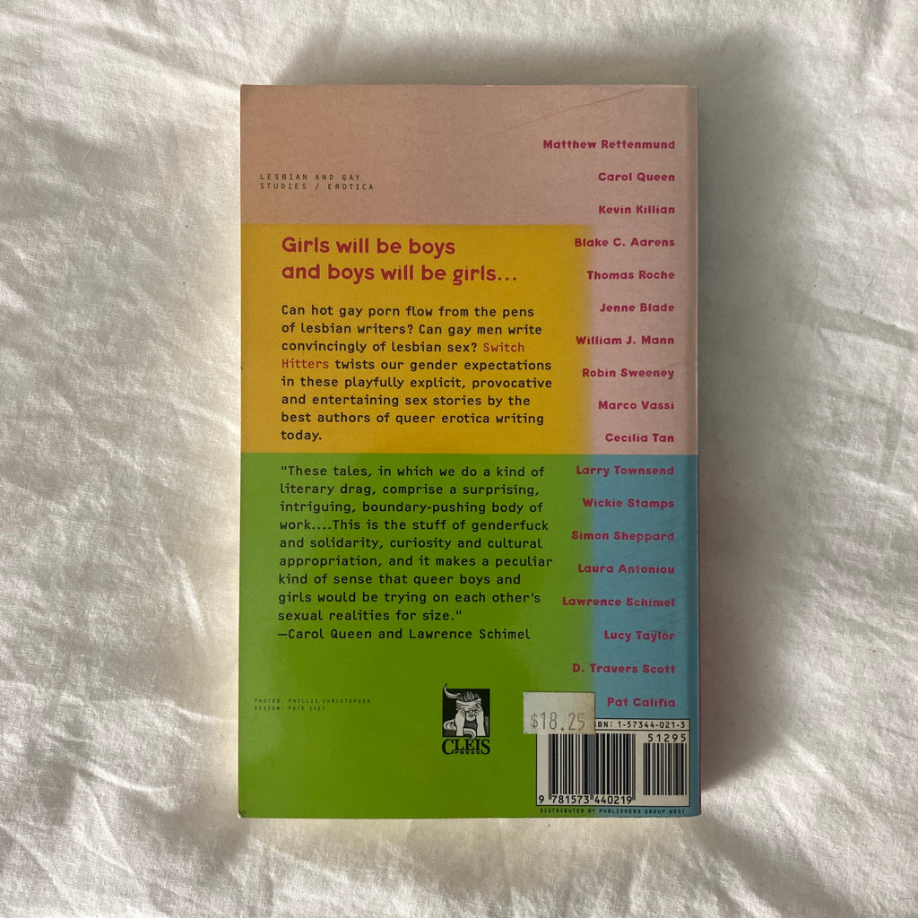 Switch Hitters edited by Carol Queen and Lawrence Schimel